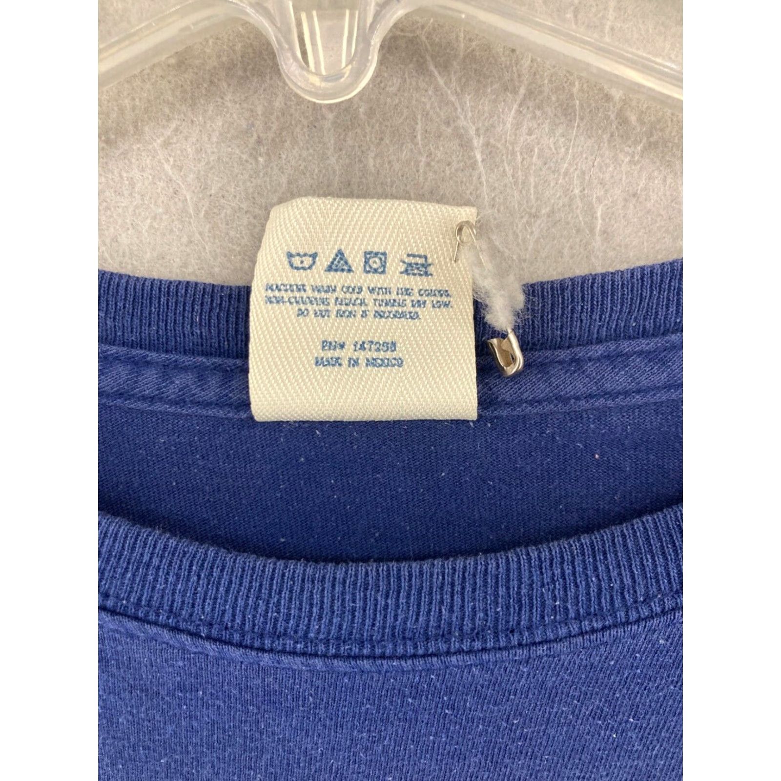 Vintage Simply Southern Women's T-Shirt Large Blue Graphic Print "Camping Is My Happy Place" Casual Crew Neck Size L / US 10 / IT 46 - 7 Thumbnail