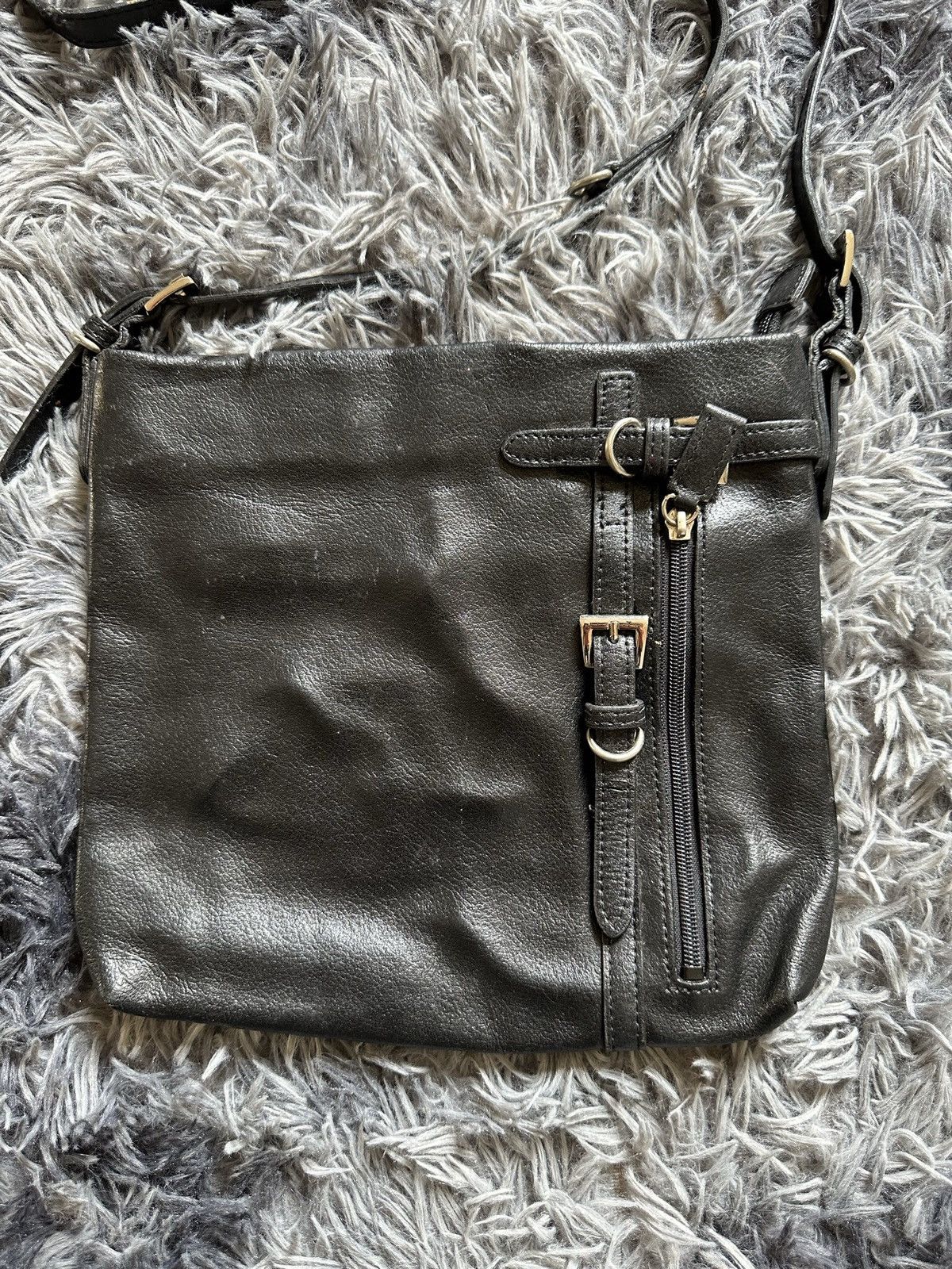 Genuine Leather Black costume leather bag Size ONE SIZE - 9 Thumbnail
