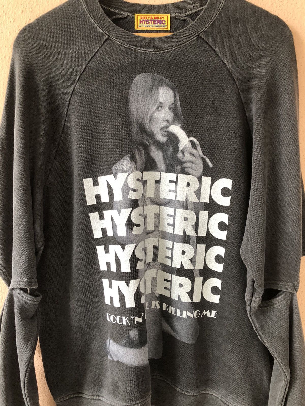 Hysteric Glamour HYSTERIC GLAMOUR Punk Design Sweatshirt Size US L / EU 52-54 / 3 - 3 Thumbnail