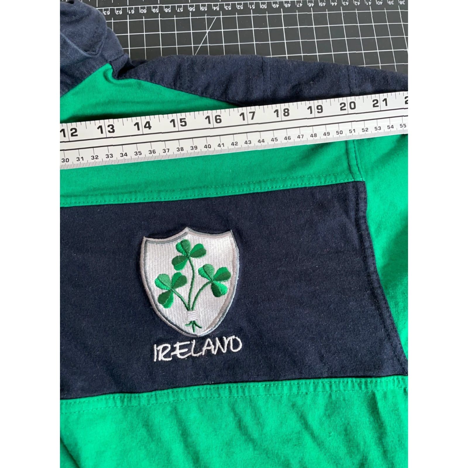 Vintage VINTAGE Live for Rugby Men's Polo Shirt Adult Medium Green Black Striped 90s Casual Embroidered Size US M / EU 48-50 / 2 - 7 Thumbnail