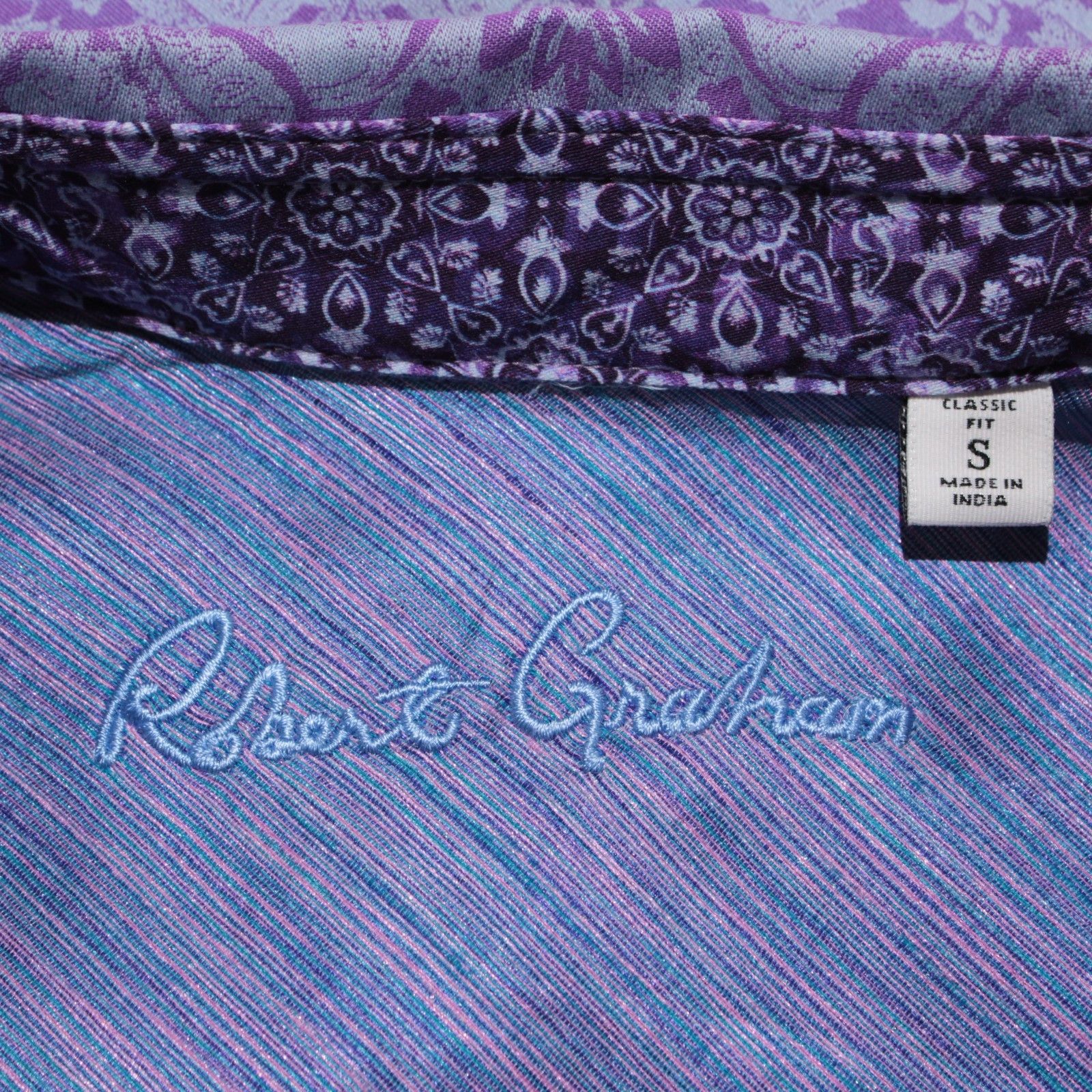 Robert Graham Robert Graham New with tags Shirt Size S US In Purple Size US S / EU 44-46 / 1 - 3 Thumbnail