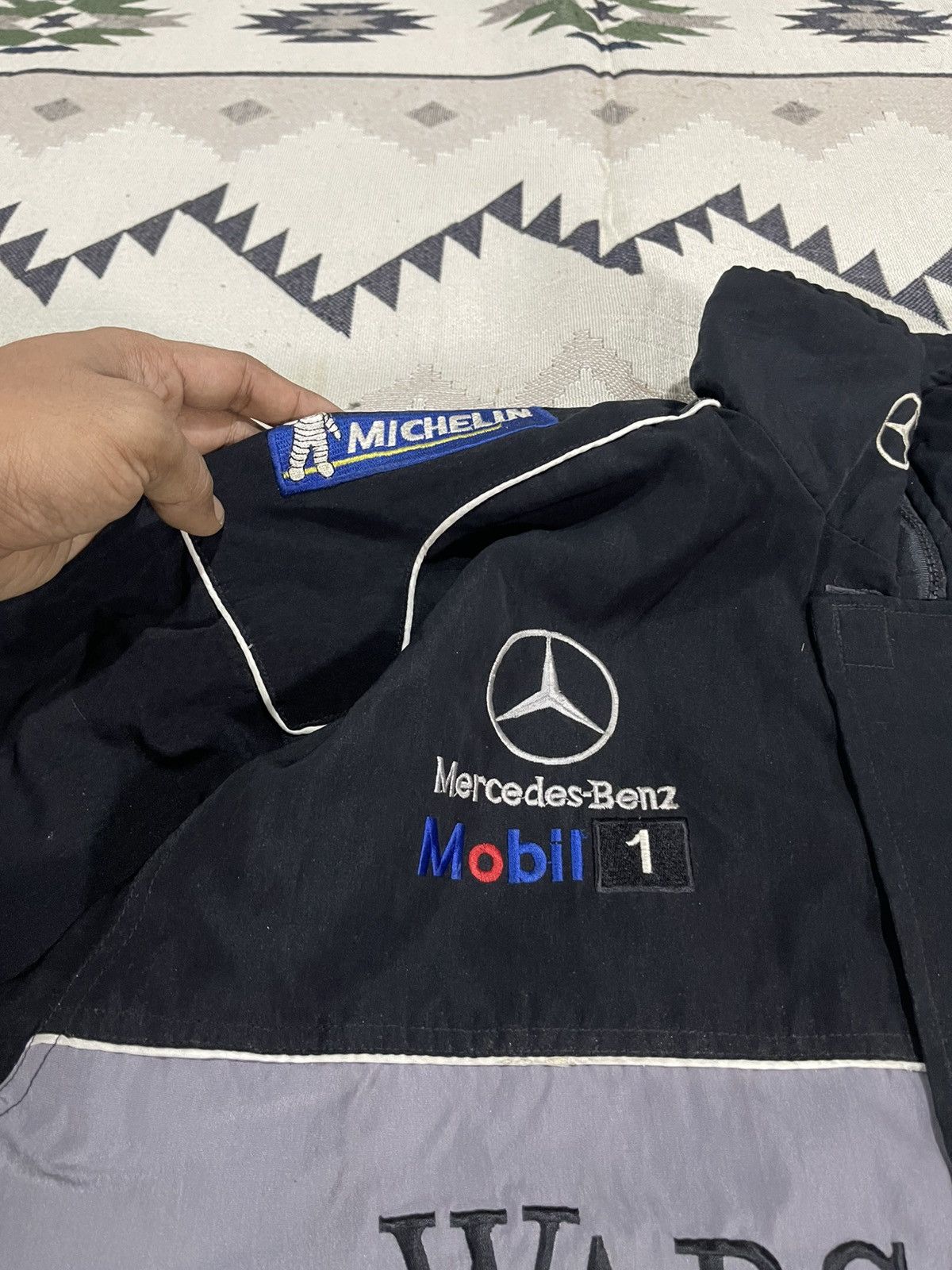 Mercedes-Benz 2000s MARCEDES - BENZ MCLAREN TEAM RACING JACKET DISTRESSED Size US XL / EU 56 / 4 - 6 Thumbnail