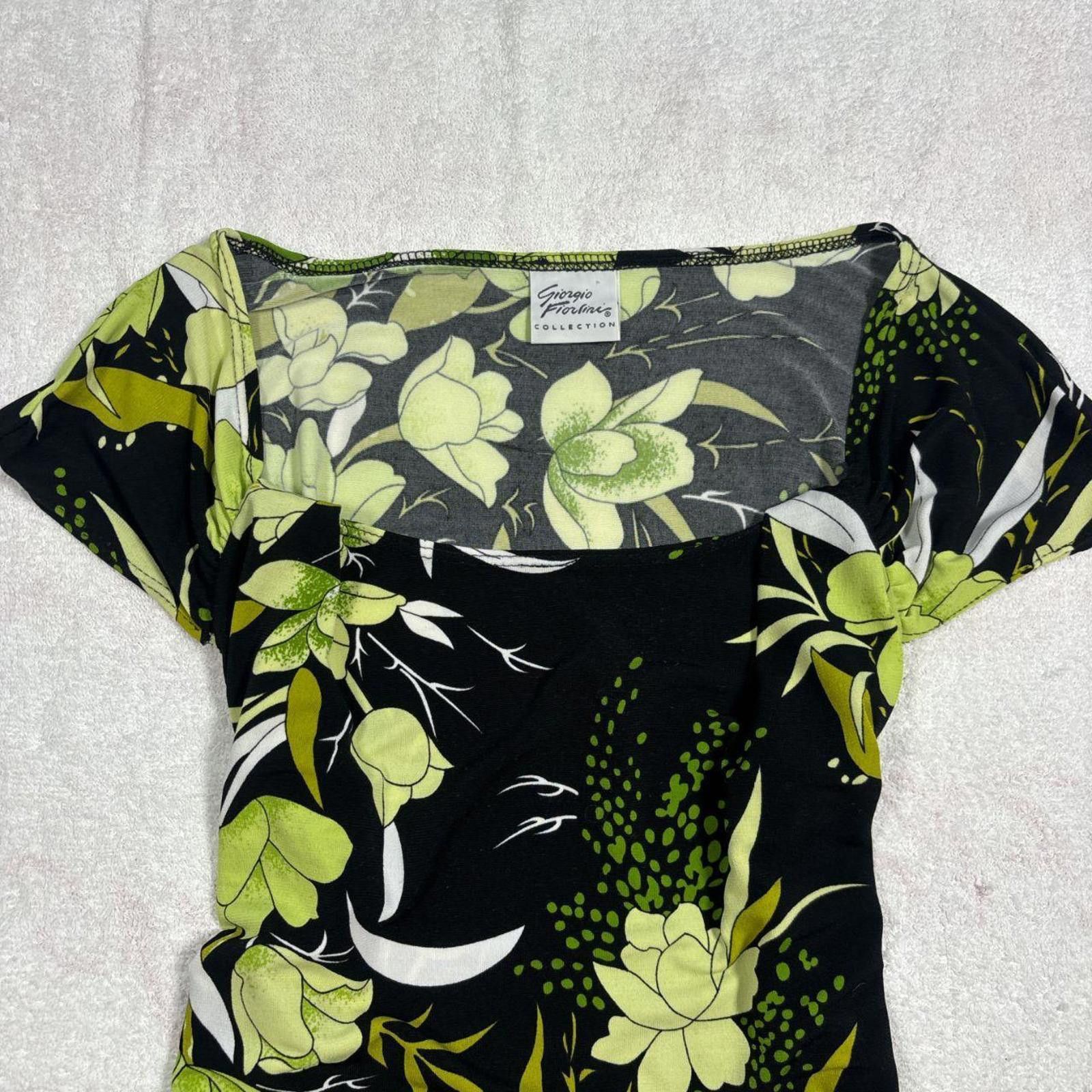 Other y2k fairy floral green blouse top Size M / US 6-8 / IT 42-44 - 3 Thumbnail