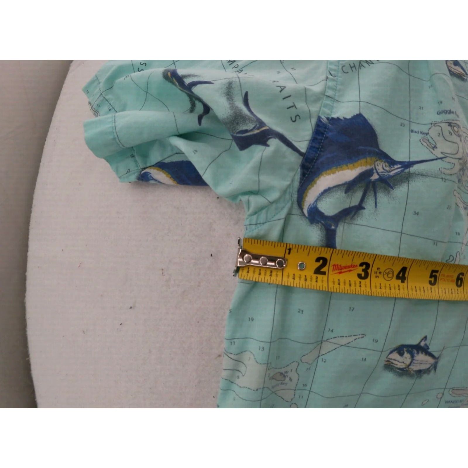 Vintage Columbia River Lodge Fishing Shirt Men Large Short Sleeve Blue Cotton Logo 90s Vintage Button-Down Size US L / EU 52-54 / 3 - 7 Thumbnail