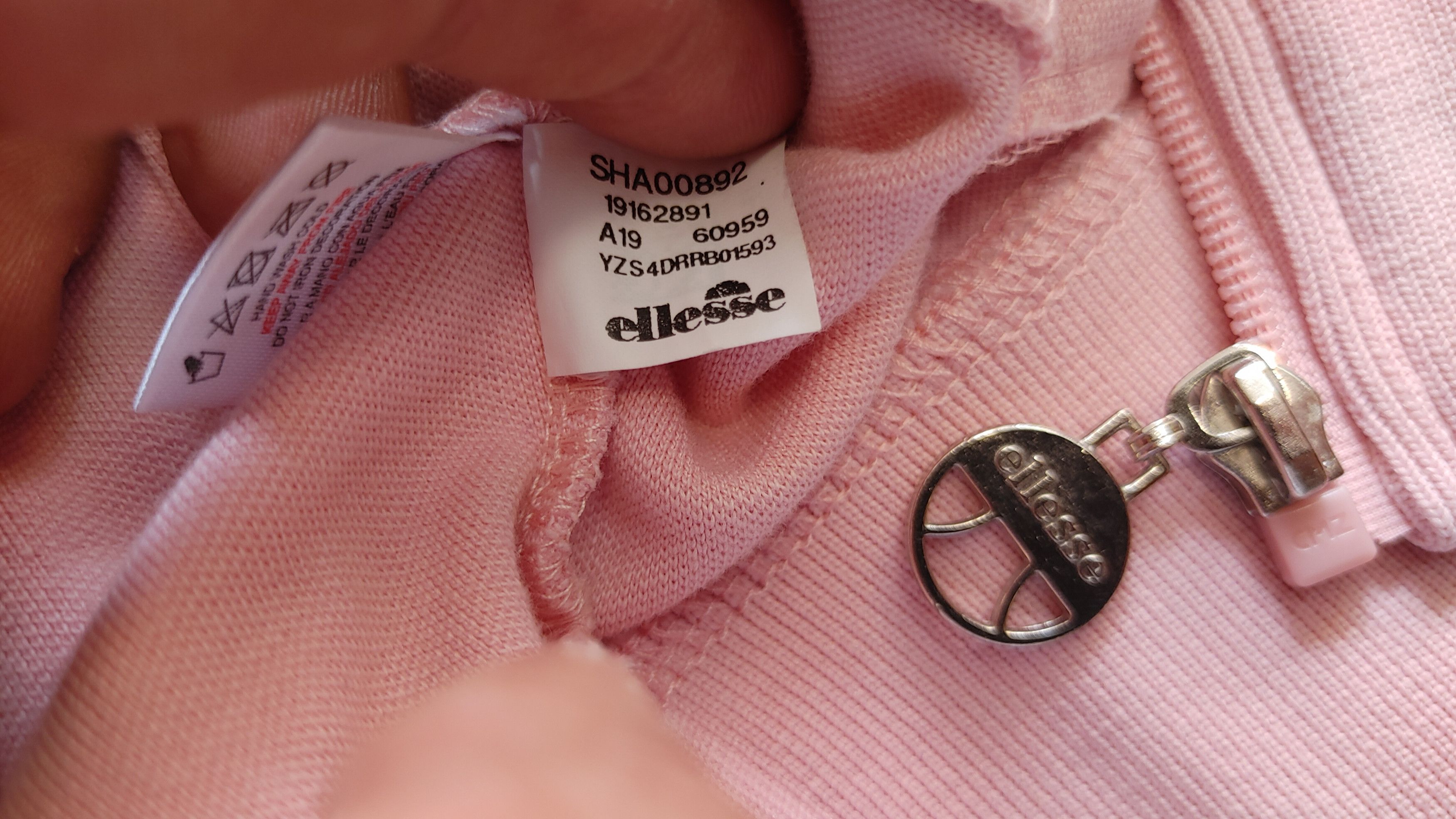 Ellesse × Vintage Ellesse Rimini Track Top Pink Full Zip Jacket Size US M / EU 48-50 / 2 - 6 Thumbnail