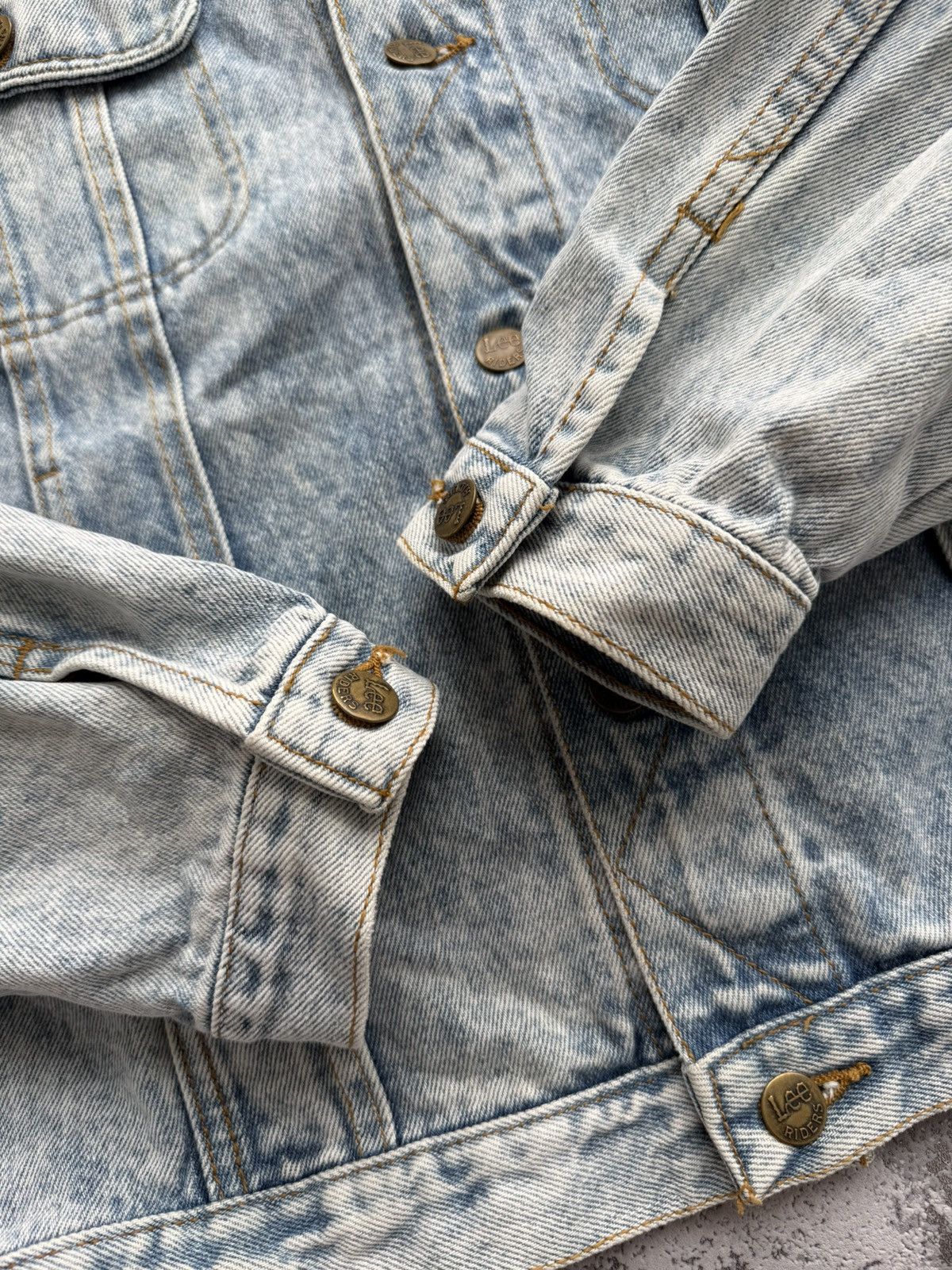 Lee × Vintage Vintage Lee New Rider Denim Jacket Size US M / EU 48-50 / 2 - 5 Thumbnail