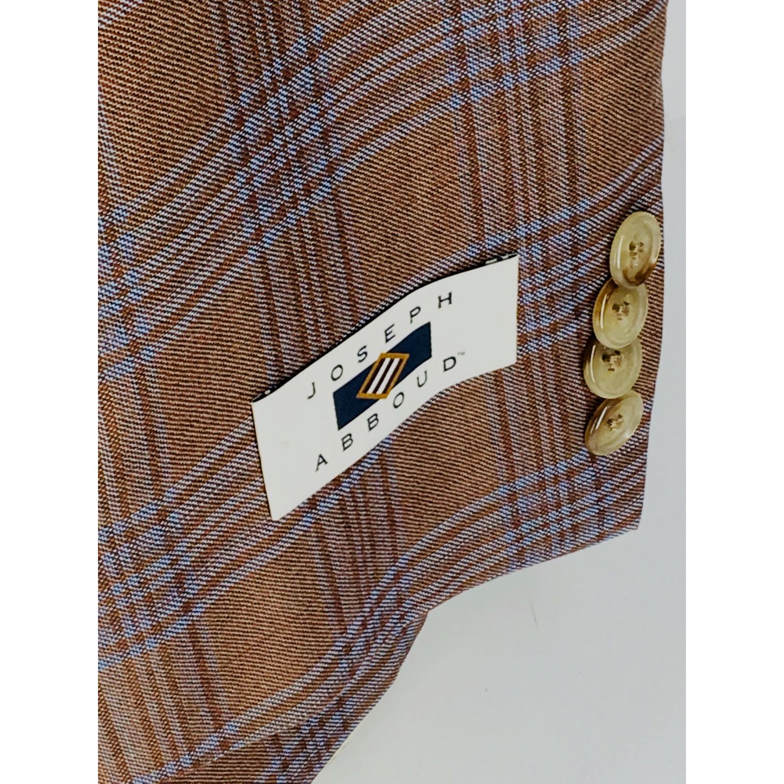 Joseph Abboud NWT 42L Joseph Abboud Ltd Edition Barbera Wool Sport Coat Size 42L - 3 Thumbnail
