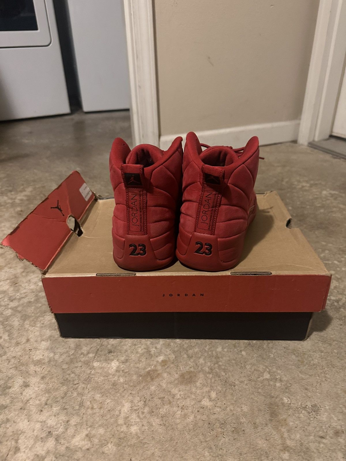 Jordan Brand NIKE AIR JORDAN GYM RED 12s Size US 10 / EU 43 - 4 Thumbnail