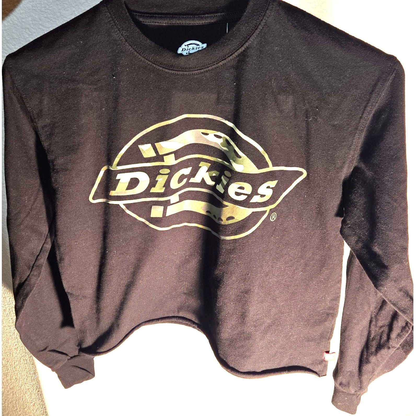 Dickies Dickies Black T-Shirt with Camo Logo - Size XS Size US XS / EU 42 / 0 - 4 Thumbnail