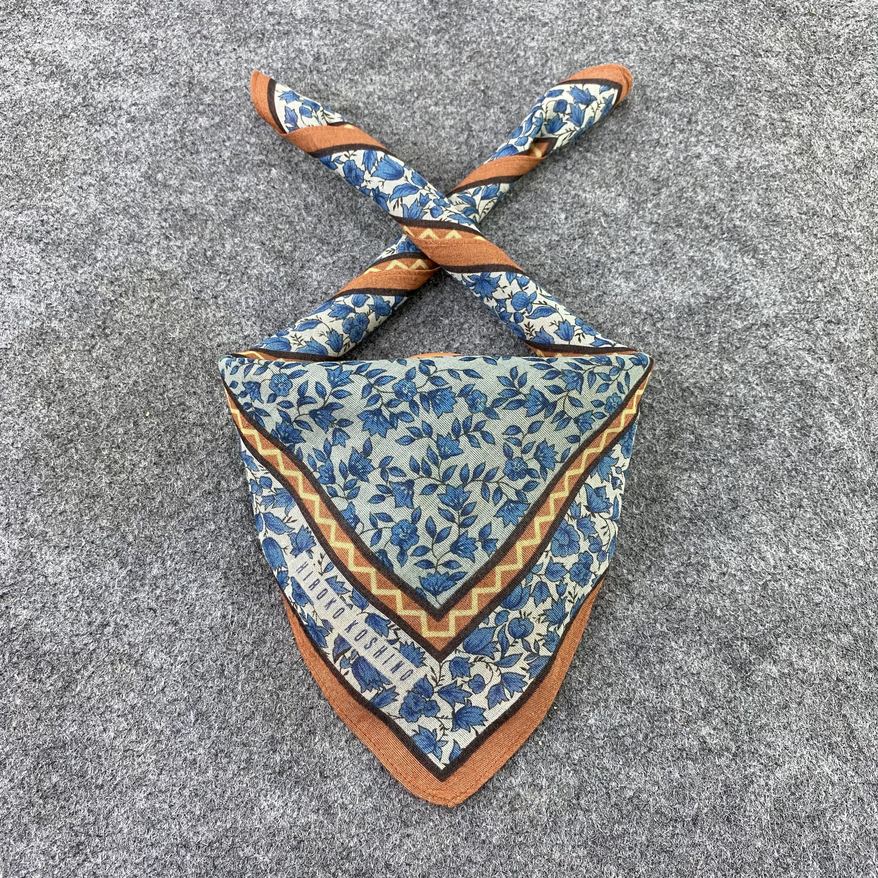 Japanese Brand Hiroko Koshino Handkerchief / Bandana / Neckerchief-B505 Size ONE SIZE - 2 Thumbnail