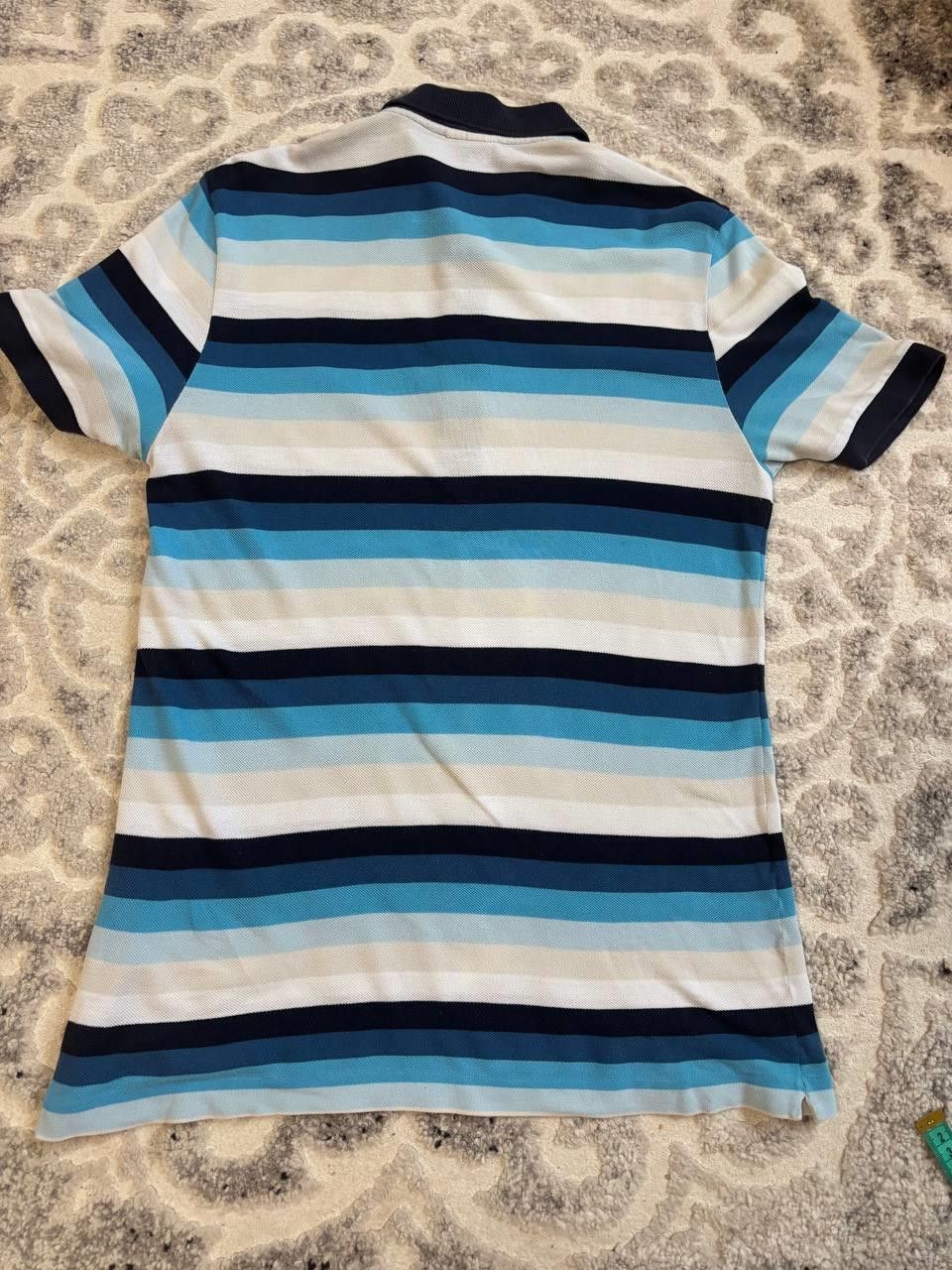 Lacoste Lacoste Striped Polo Shirt Blue / Navy / White – Size 3 Size US M / EU 48-50 / 2 - 7 Thumbnail