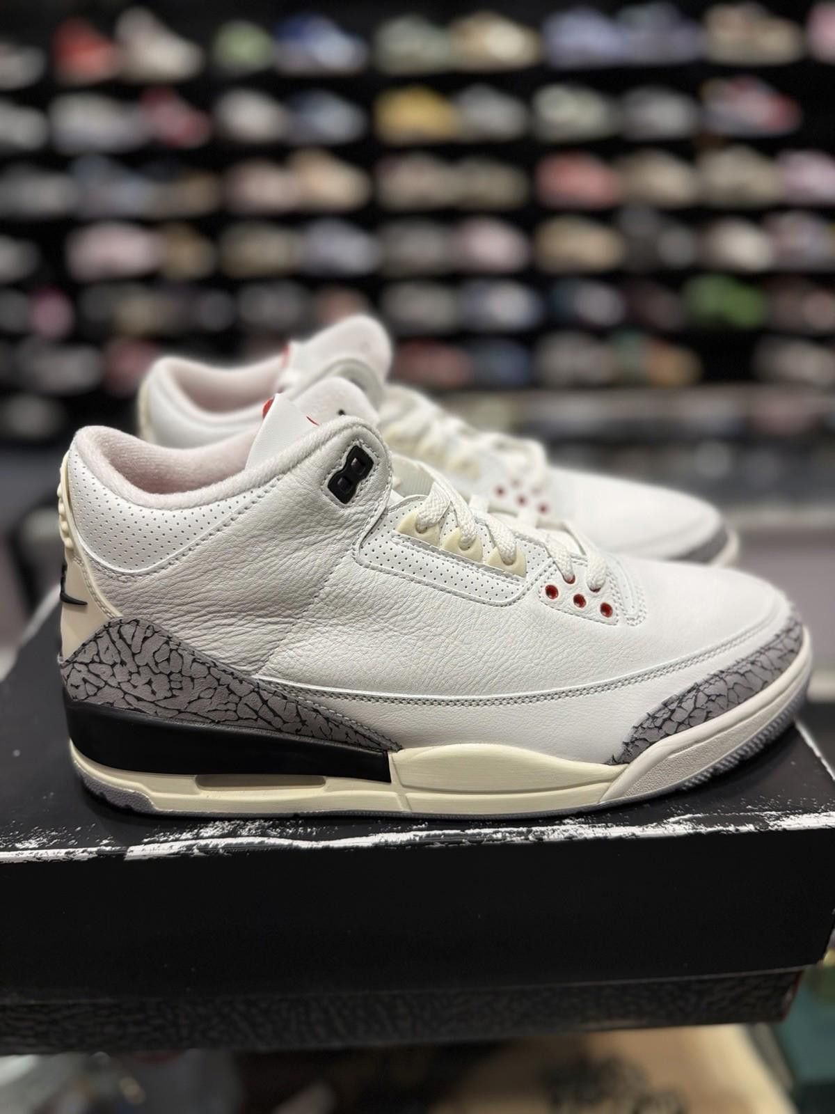 Jordan Brand Nike Air Jordan 3 Retro White Cement Reimagined 2023 (11) Size US 11 / EU 44 - 2 Thumbnail