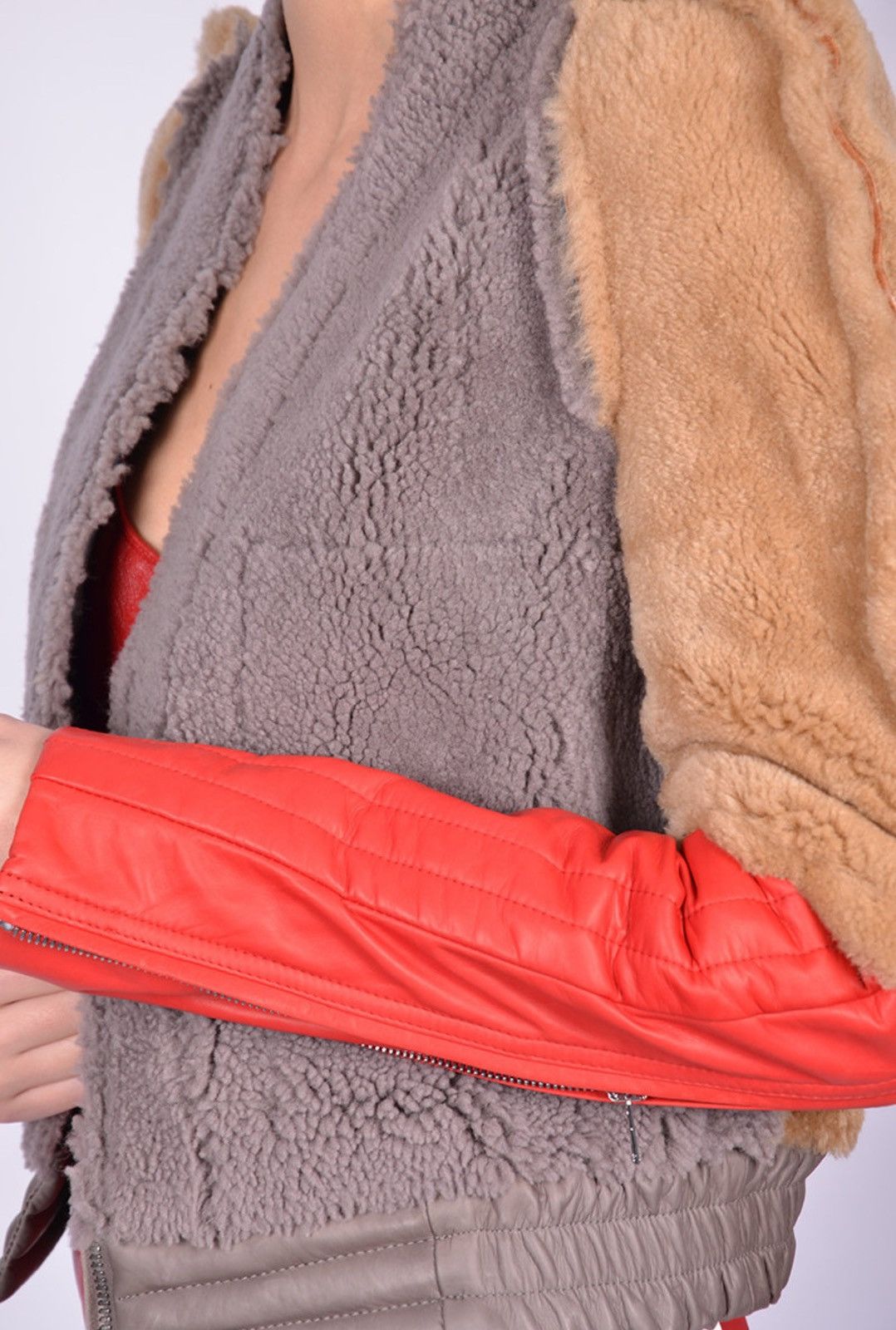 Rick Owens Last Size Rick Owens 2019 Shearling Lamb Fur Jacket Size S / US 4 / IT 40 - 7 Thumbnail