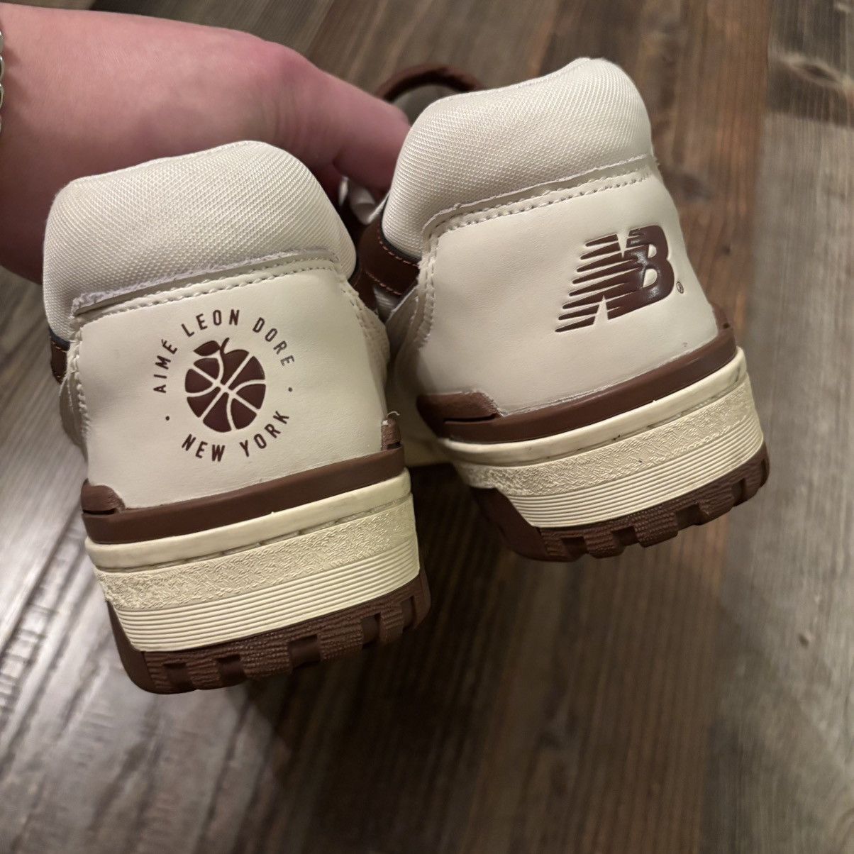 Aime Leon Dore × New Balance New Balance x Aime Leon Dore 550 White Brown Size US 10.5 / EU 43-44 - 9 Thumbnail