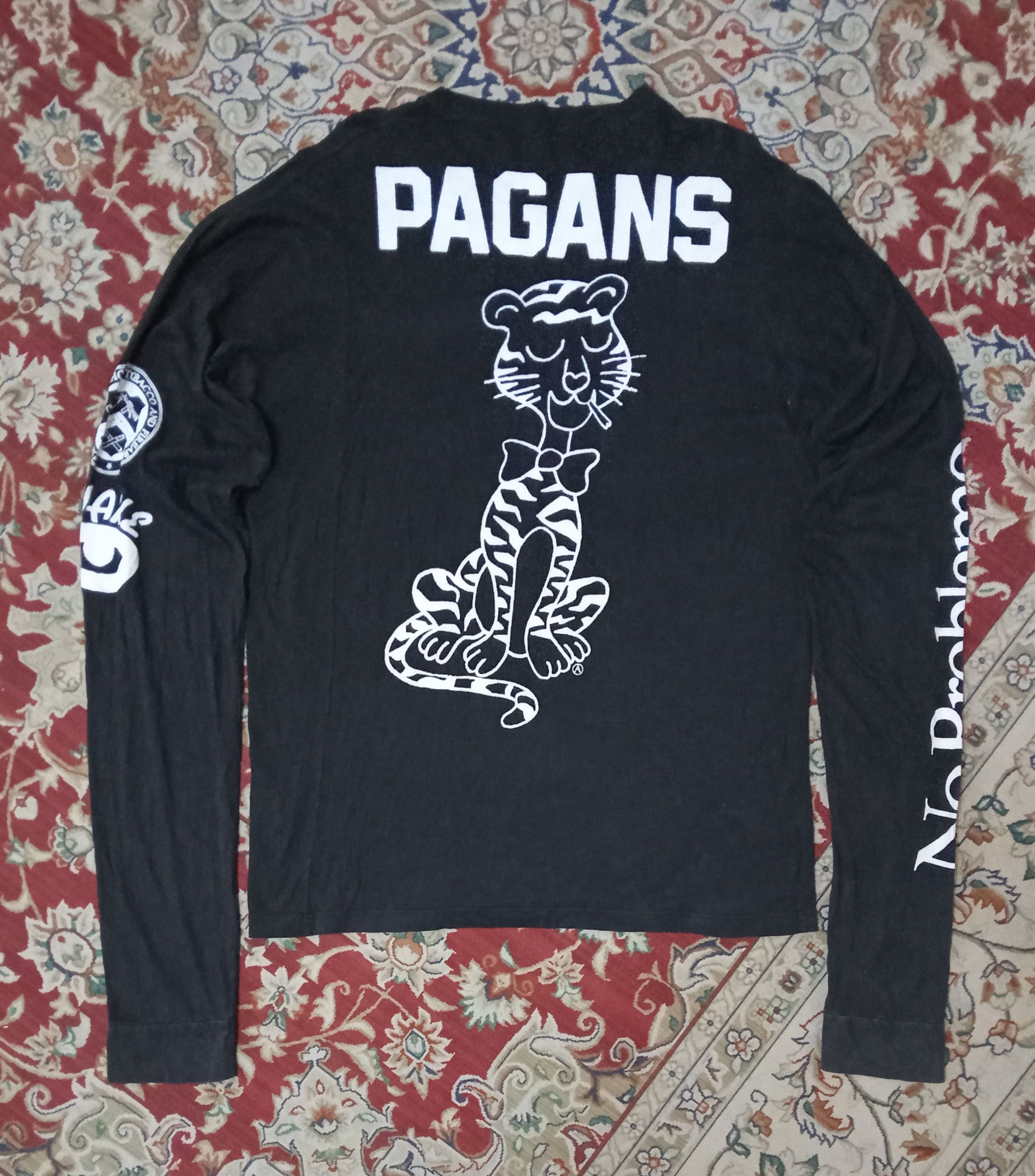 Aries Aries And Destroy Pagans Rare L/s T Shirt Size US M / EU 48-50 / 2 - 2 Thumbnail
