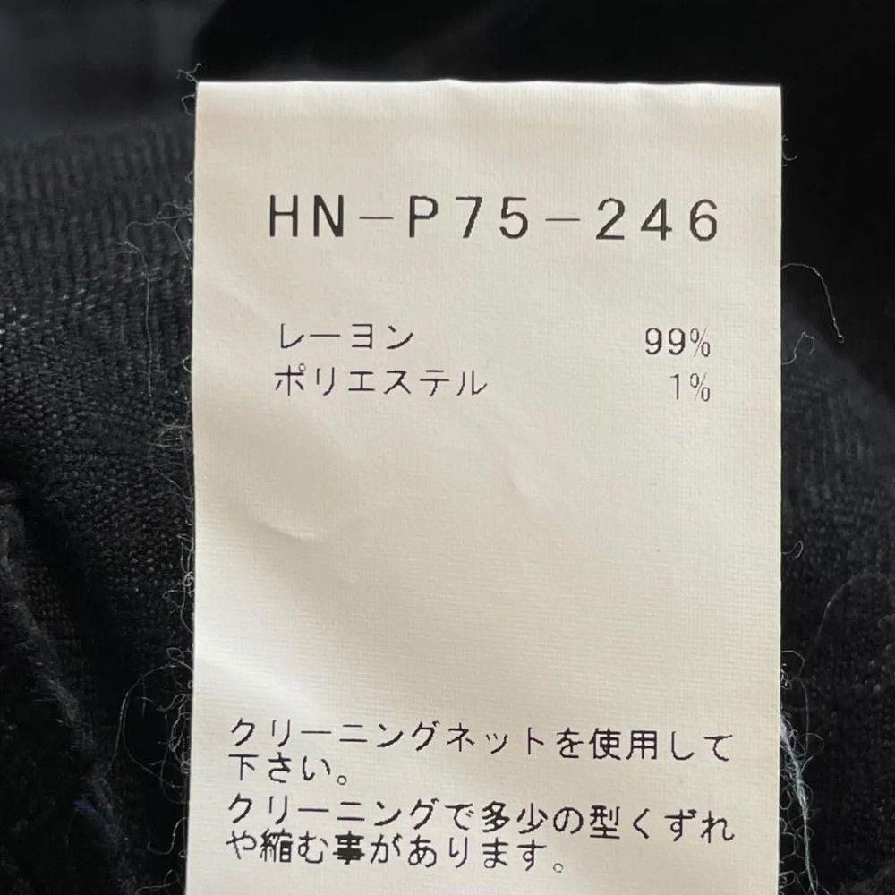 Yohji Yamamoto BLACK Scandal Yohji Yamamoto/Striped Wide Slacks Pants Size US 37 - 8 Thumbnail