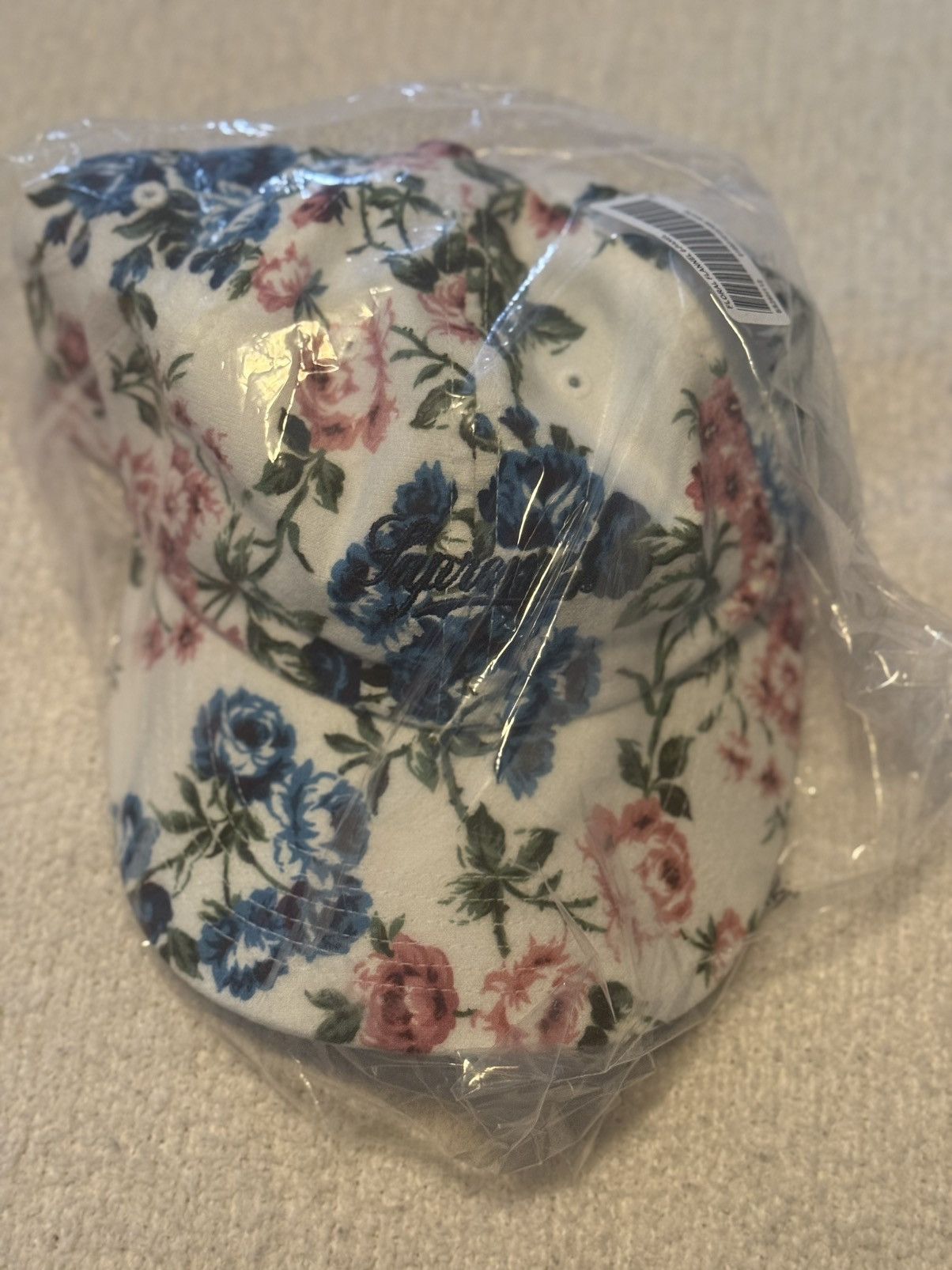 Supreme Supreme Floral Flannel 6 Panel Hat Size ONE SIZE - 1 Thumbnail