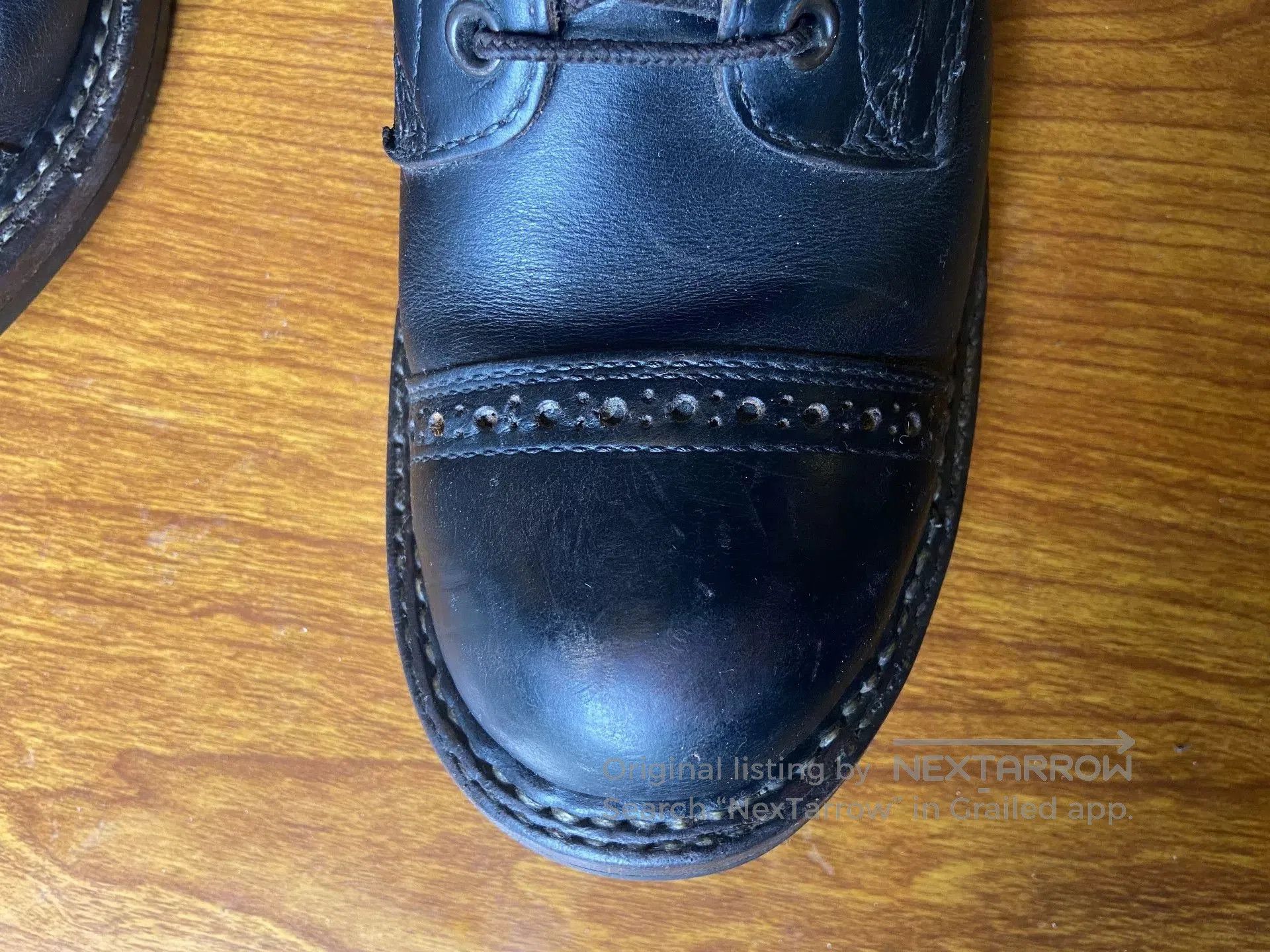 Greats Greats Handcrafted Black Combat Boots. Size US 7 / EU 40 - 4 Thumbnail