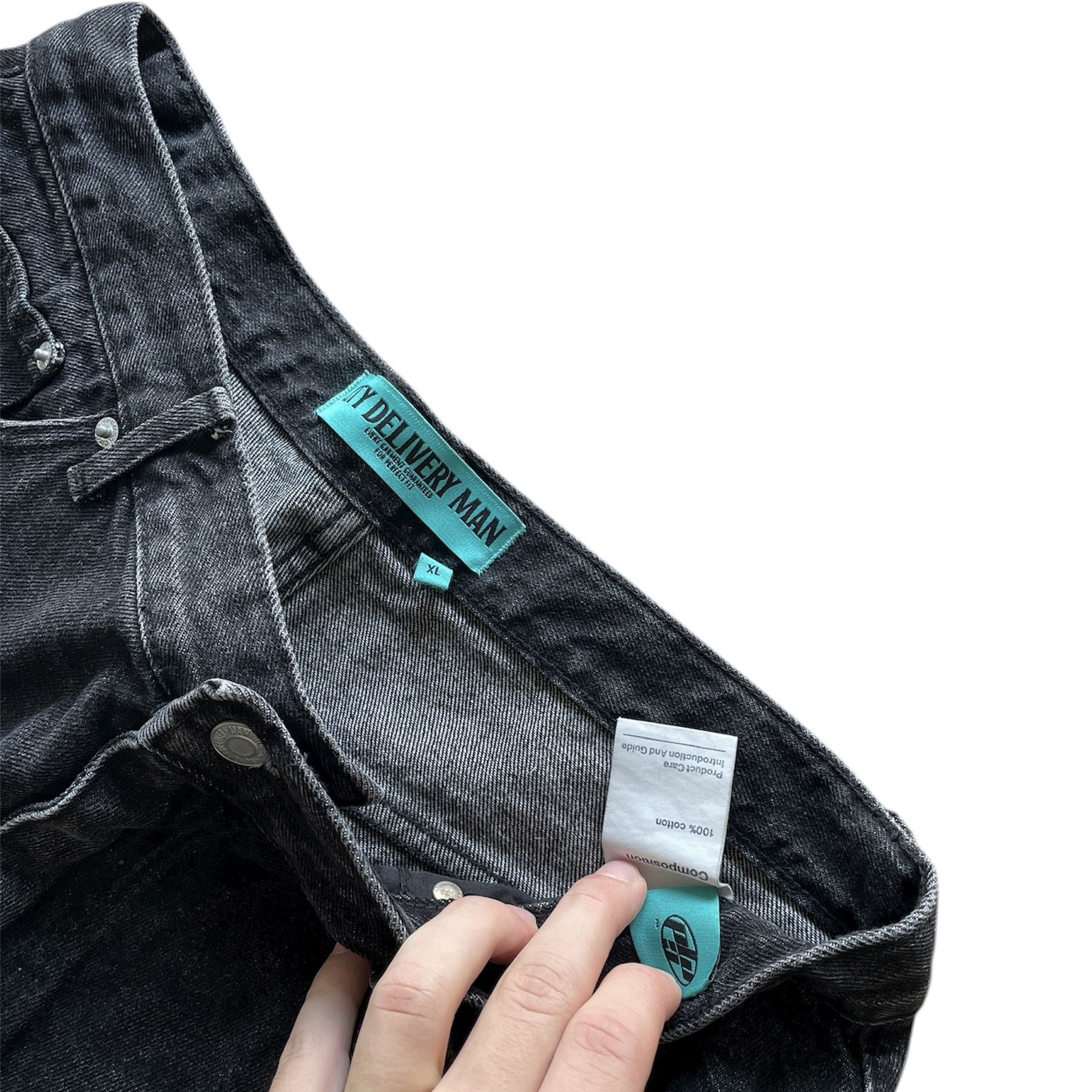 Japanese Brand Baggy skater hiphop washed denim jean shorts Size US 34 / EU 50 - 4 Thumbnail