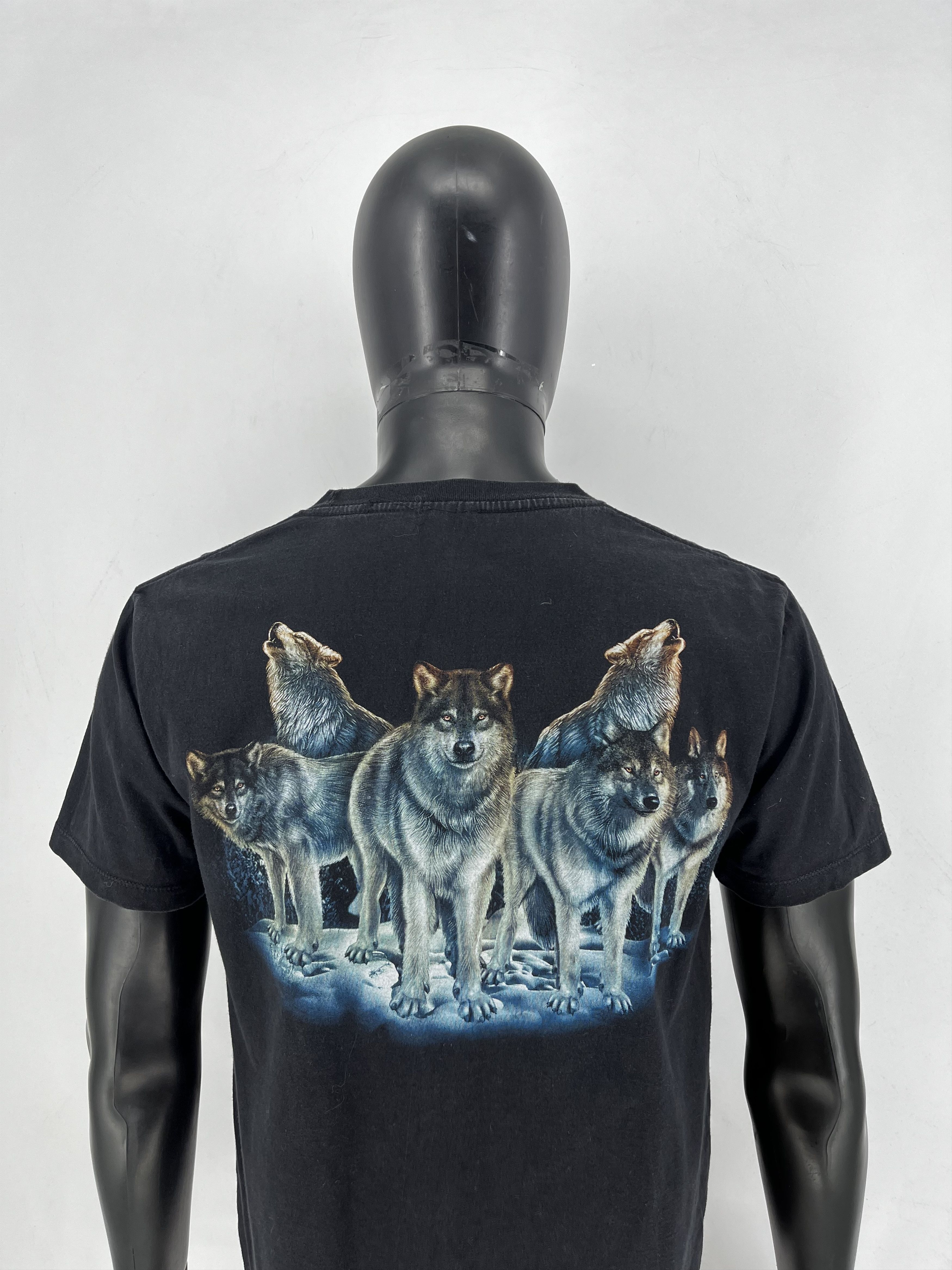 Other Double Sided Wolf Moon Tee All Over Animal Print M Size US M / EU 48-50 / 2 - 11 Thumbnail