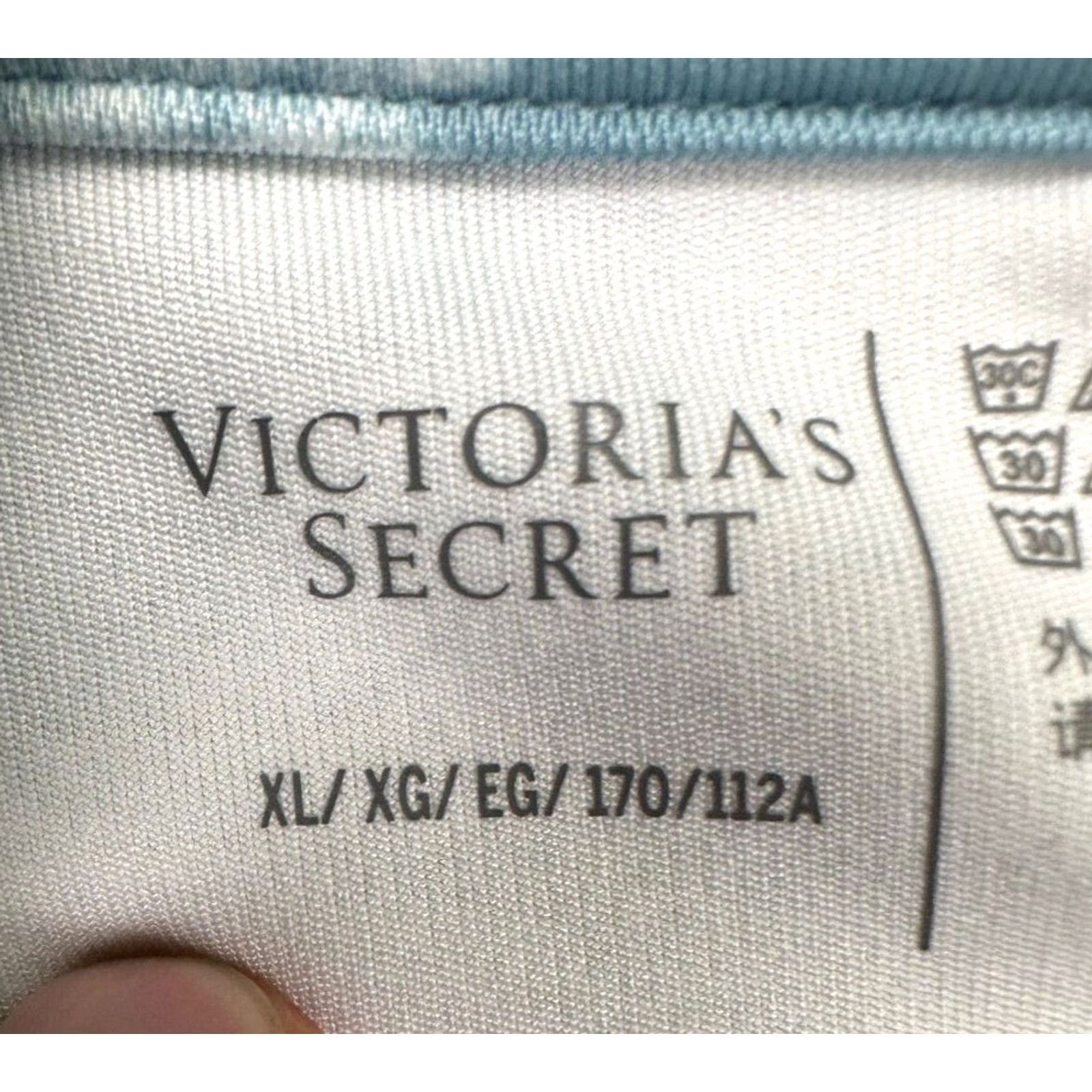 Victoria's Secret Victoria's Secret Hoodie Women XL Blue Tie Dye Crop Pullover Sweatshirt Casual New Size XL / US 12-14 / IT 48-50 - 5 Thumbnail