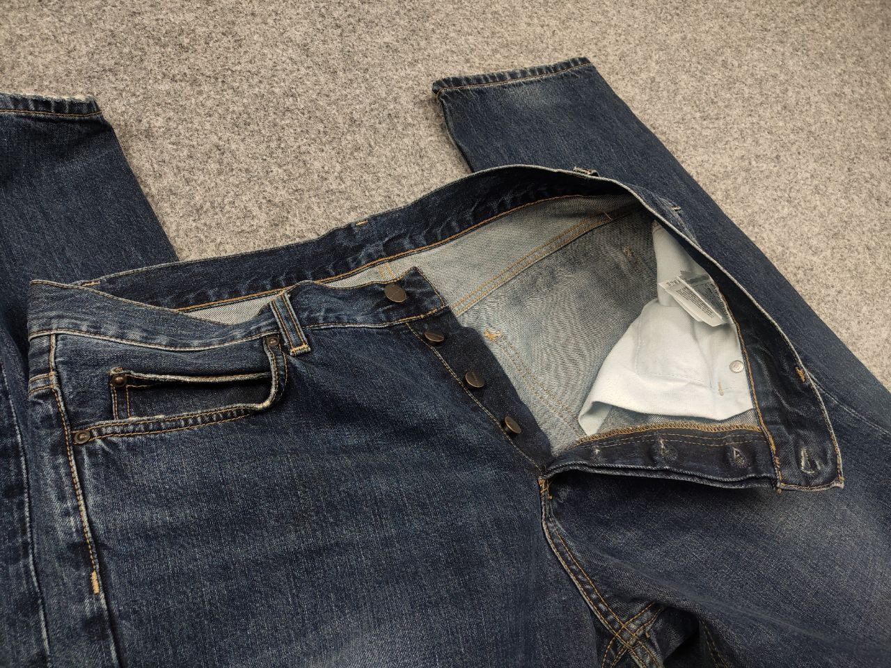 Carhartt Carhartt Texas pants Faded denim Vintage USA straight Style Size US 33 - 10 Thumbnail