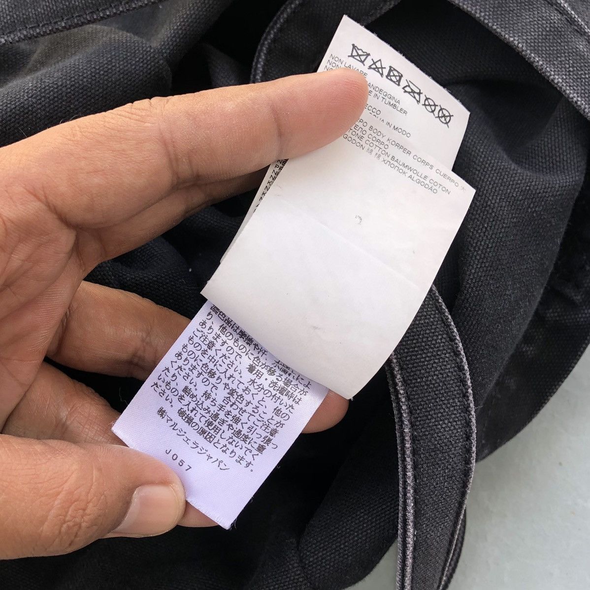 Maison Margiela MAISON MARGIELA MM6 Logo Canvas Tote Bag Three Way Size ONE SIZE - 17 Thumbnail