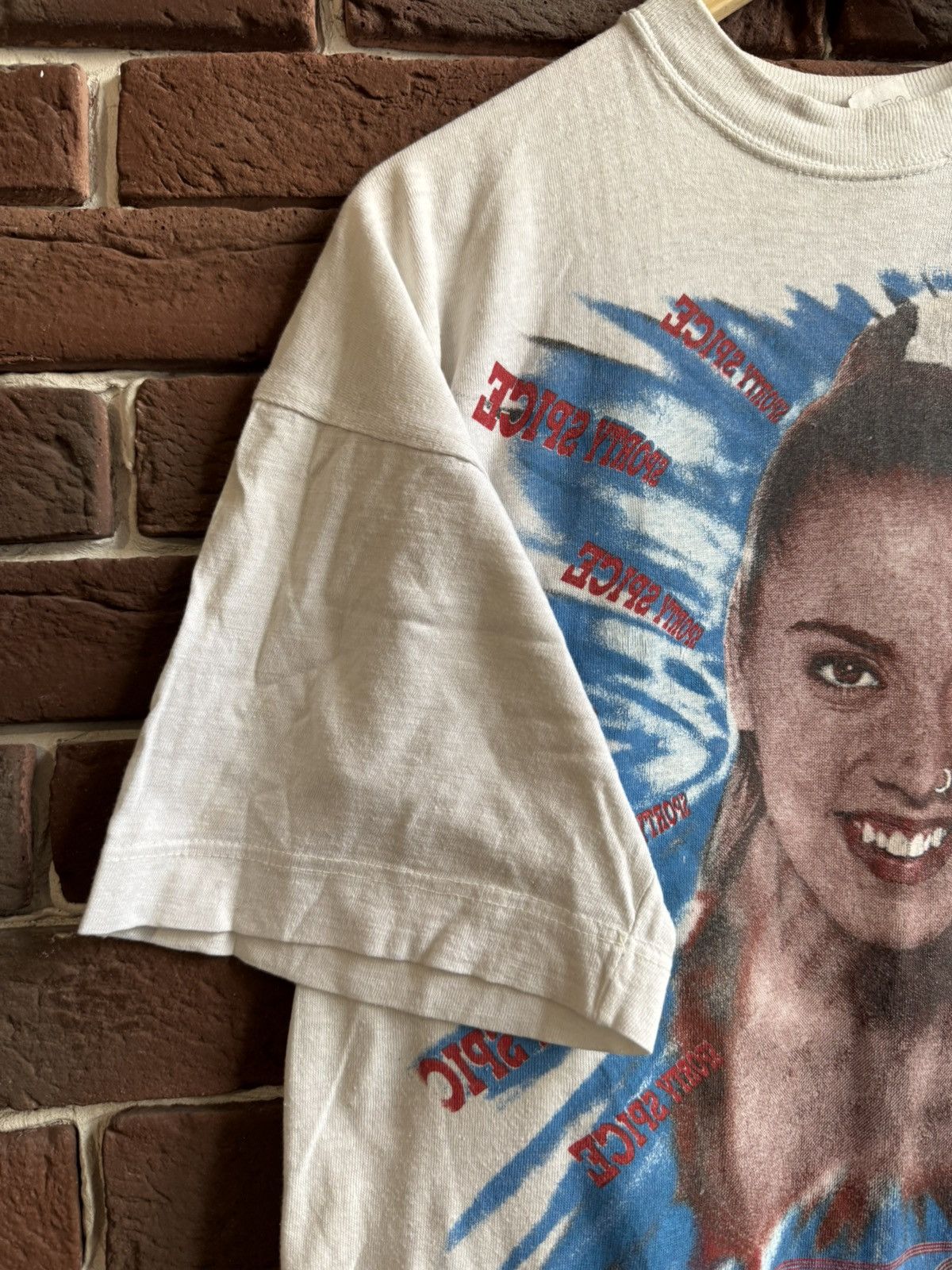 Band Tees Vintage 90s Spice Girls Band Rap Tee Very Rare Pop Hype Size US L / EU 52-54 / 3 - 3 Thumbnail