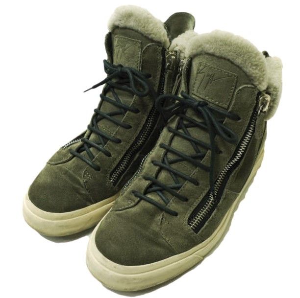 Other Giuseppe Zanotti Suede Sneaker Suede Shoes DUTY FREE for USA