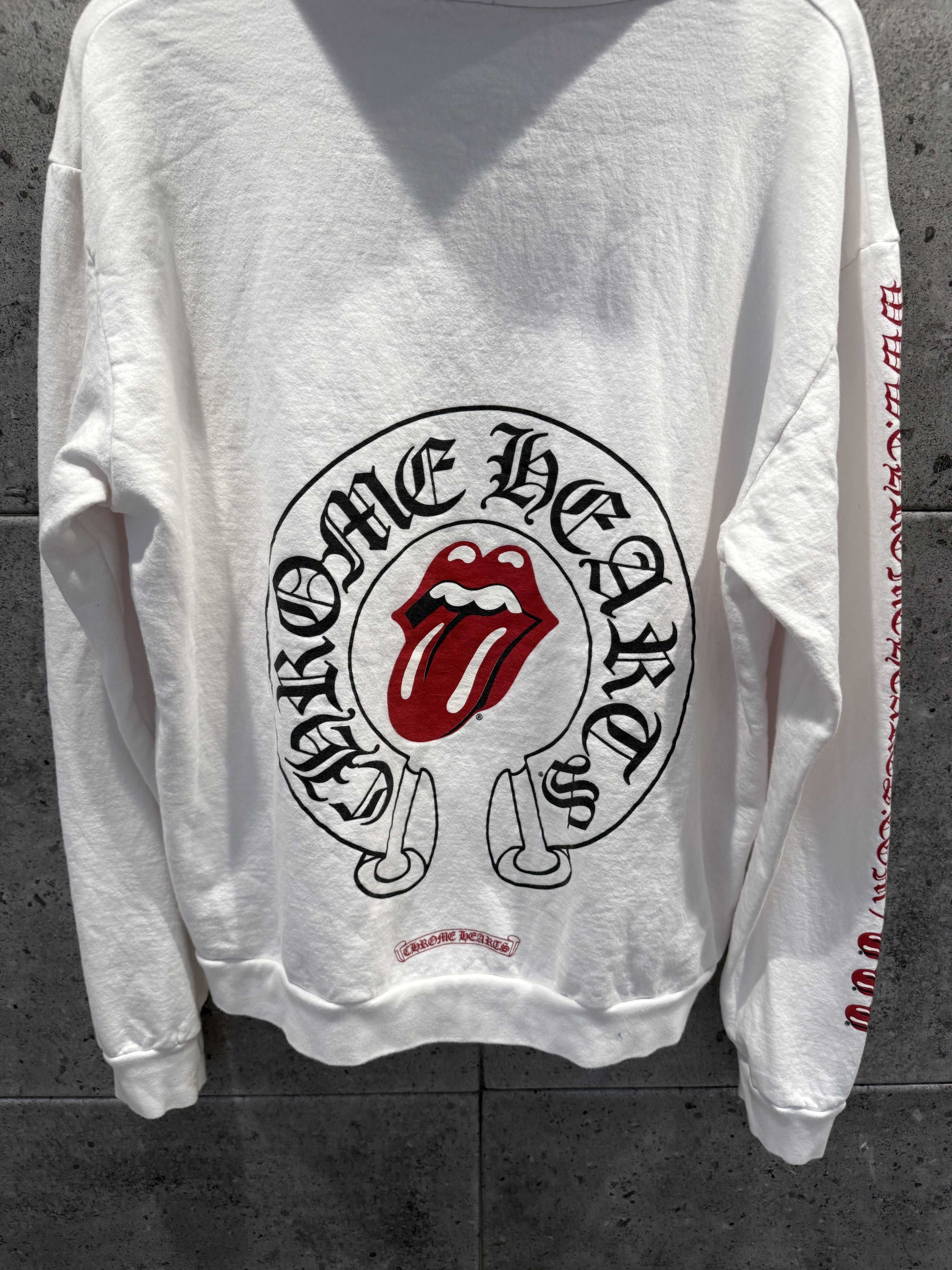 Chrome Hearts Chrome hearts Rolling Stones hoodie Size US M / EU 48-50 / 2 - 3 Thumbnail