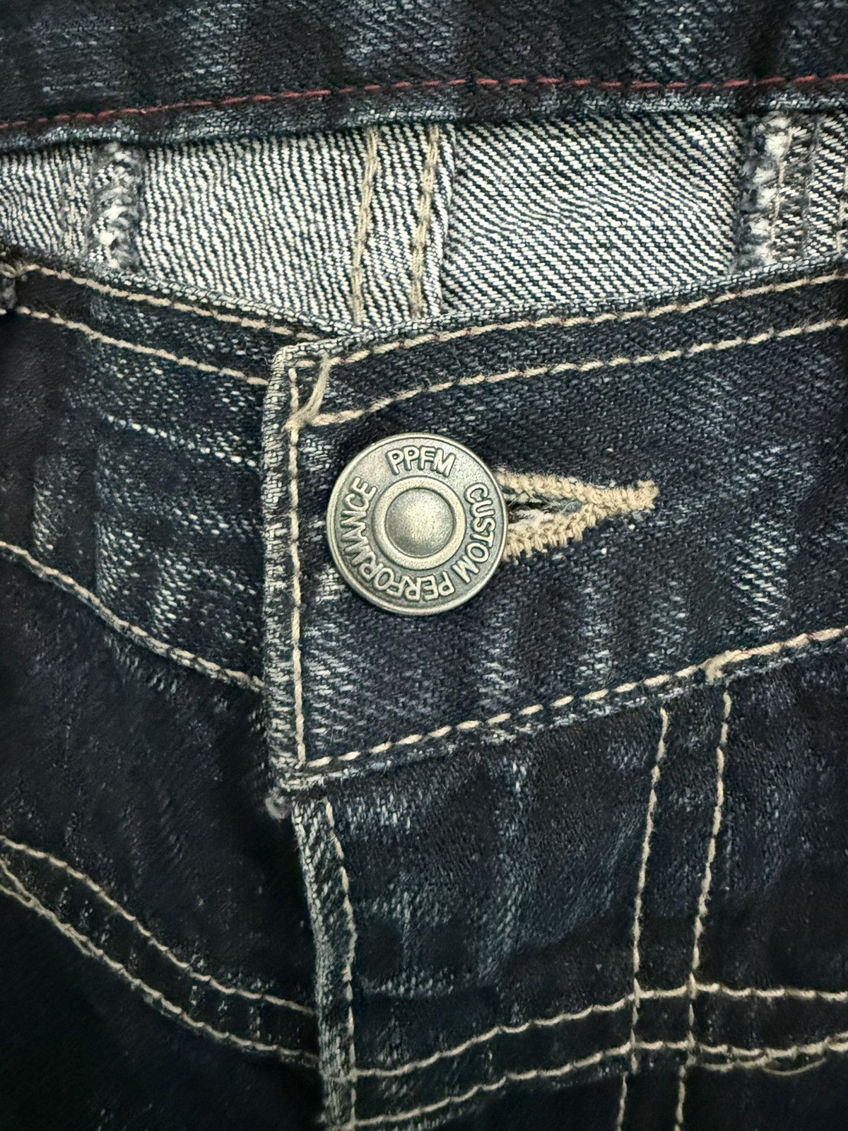 PPFM PPFM THE DESERT FOX DENIM JEANS Size US 33 - 16 Thumbnail