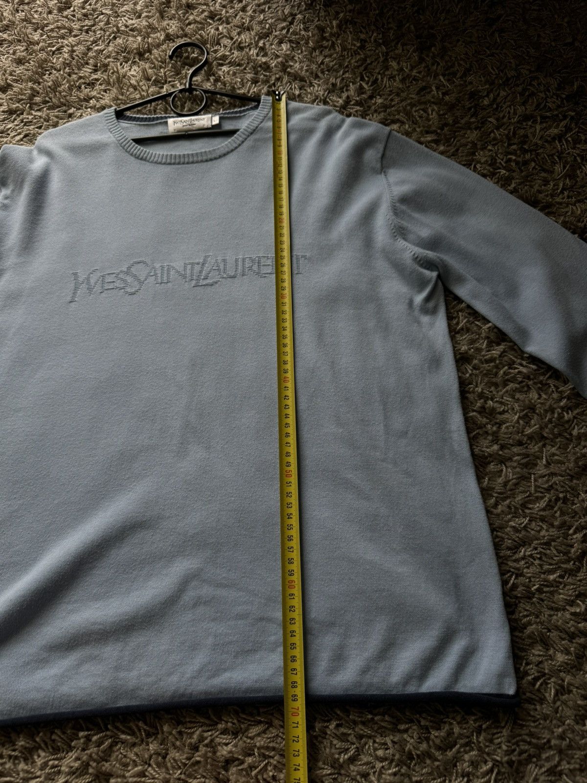 Vintage × Yves Saint Laurent Vintage sweater Yves Saint Laurent 90s original luxury item Size US L / EU 52-54 / 3 - 6 Thumbnail