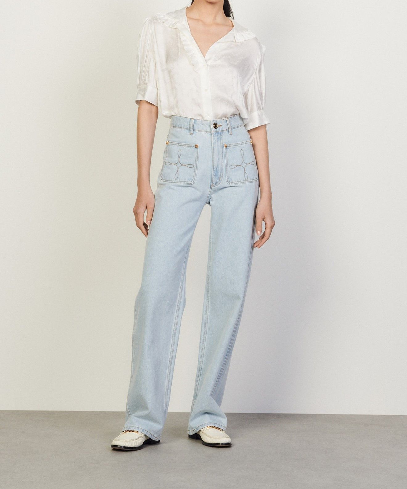 image of Blue Jeans Sandro, Women's (Size 25)