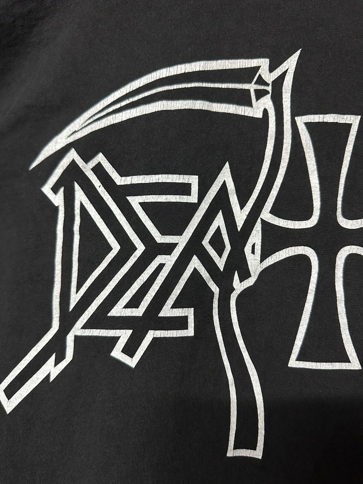 Band Tees × Vintage Vintage Death The Sound Of Perseverance Black Metal Faded T Size US L / EU 52-54 / 3 - 11 Thumbnail