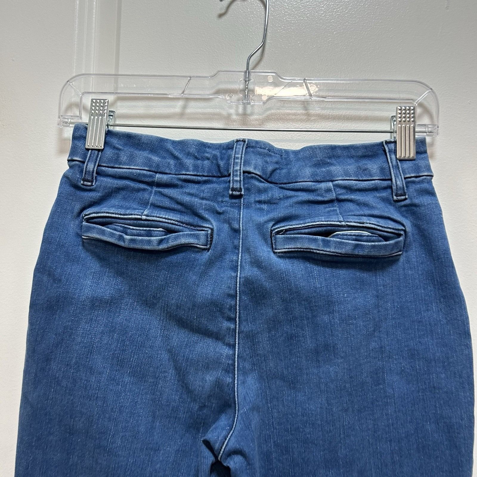 Frank & Eileen Frank & Eileen Wicklow Performance Cropped Blue Denim Jeans Size 25" / US 0 / IT 36 - 12 Thumbnail