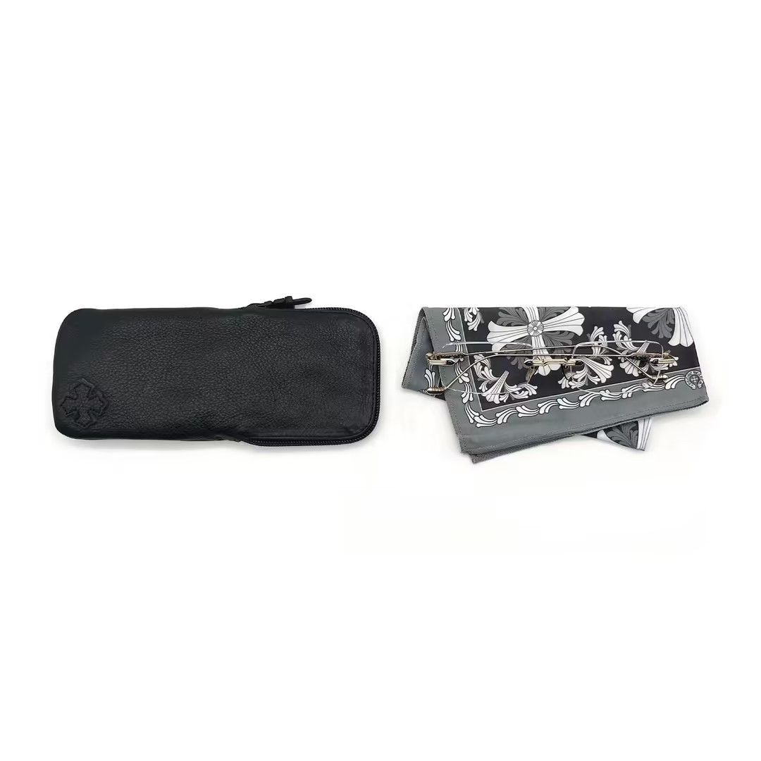 Chrome Hearts Chrome Hearts SOFFFFFFFFERS II MBK/GP Glasses Frame Size ONE SIZE - 5 Thumbnail