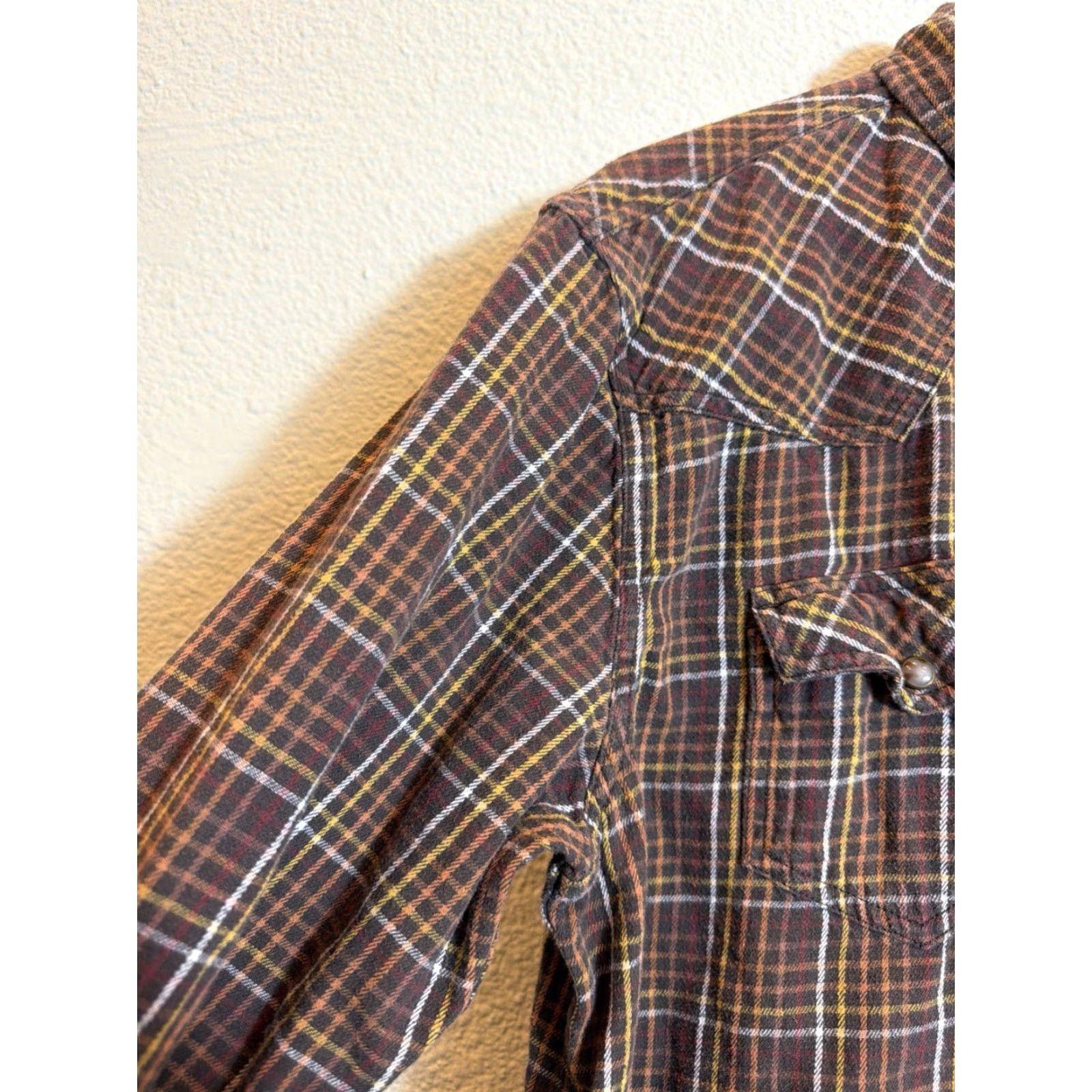 Cody James **Cody James Mens Large Brown Plaid Flannel Shirt** User: Cody James Mens Large Brown Plaid Flannel Shirt Size US L / EU 52-54 / 3 - 3 Thumbnail