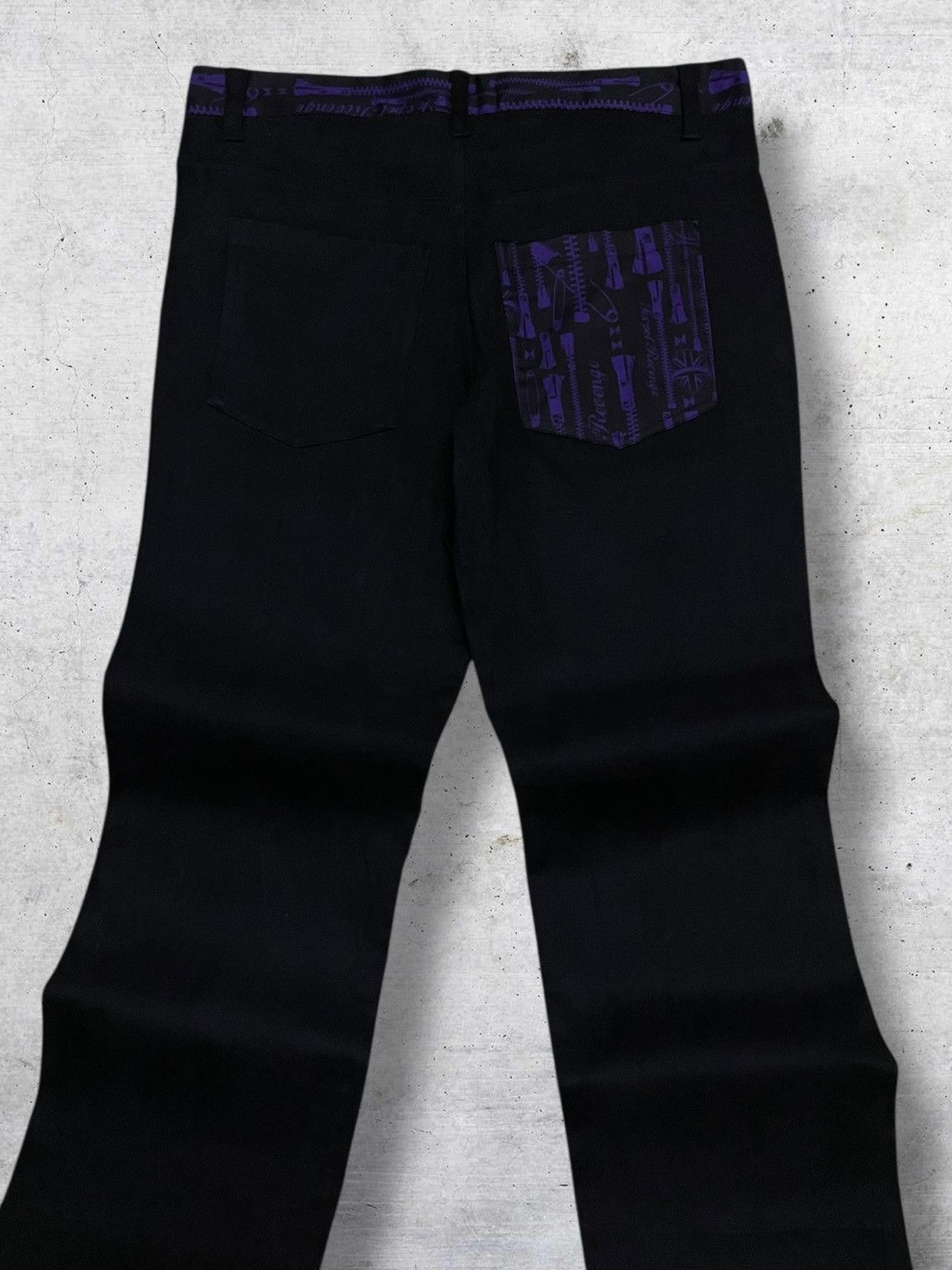 Hysteric Glamour SEX PORT 1990S OG JAPAN BRAND PUNK REVENGE SAFETY PIN PANT Size US 30 / EU 46 - 11 Thumbnail