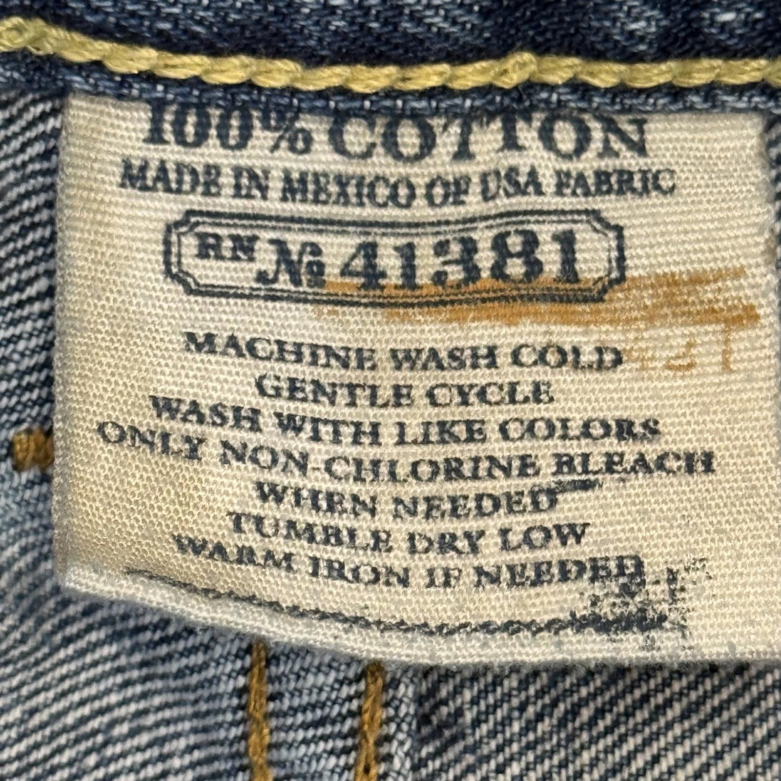 Polo Ralph Lauren Vintage Polo Ralph Lauren Jeans 15941 Classic Blue 33x32 Size US 33 - 4 Thumbnail