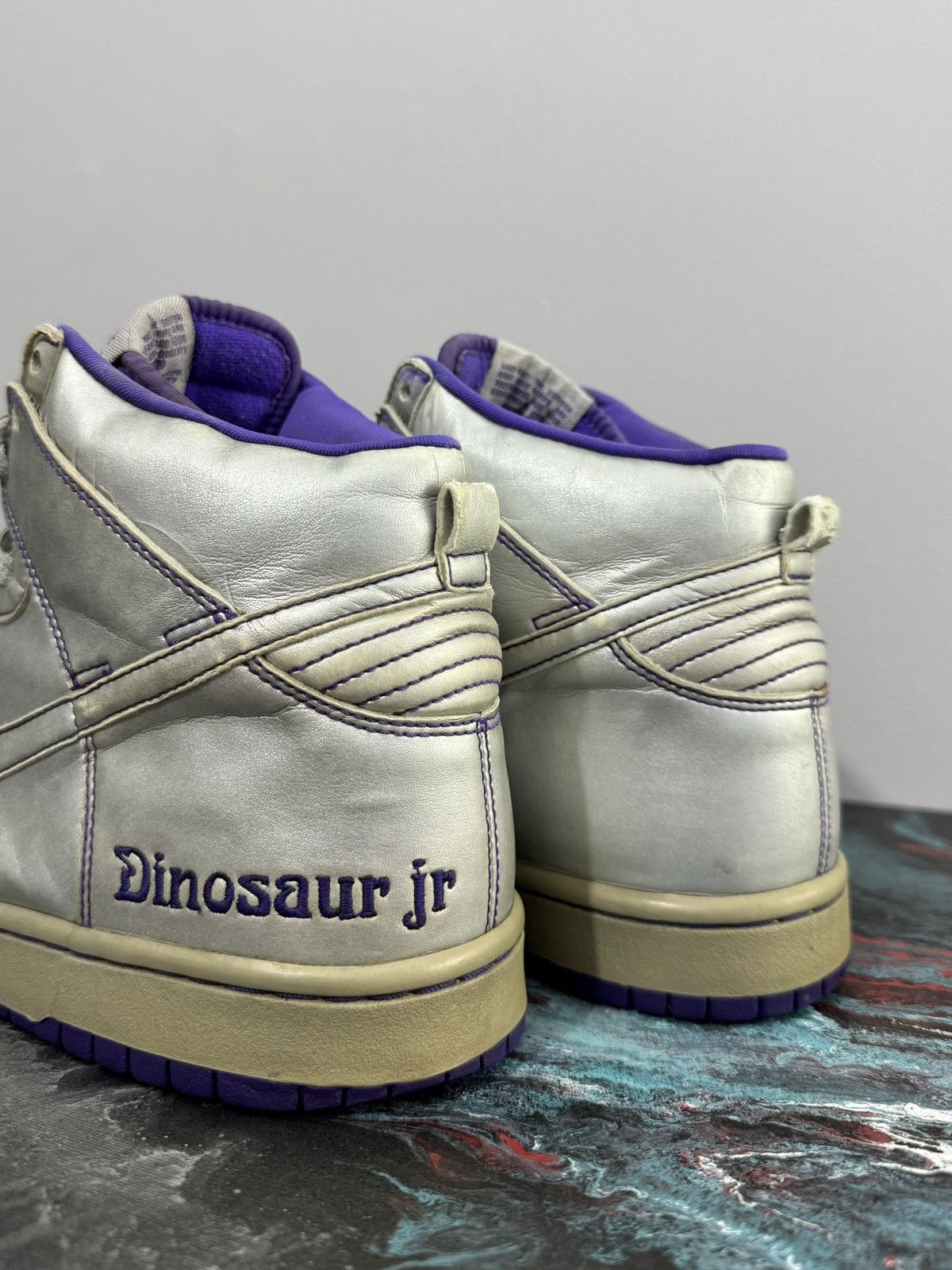 Nike Rare Nike SB Dunk High Dinosaur JR Size US 10 / EU 43 - 4 Thumbnail
