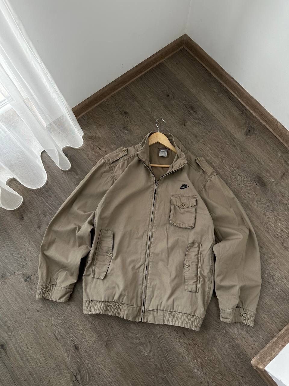 Nike × Nike ACG × Vintage Vintage Nike Beige Pocket Jacket Size US L / EU 52-54 / 3 - 1 Thumbnail
