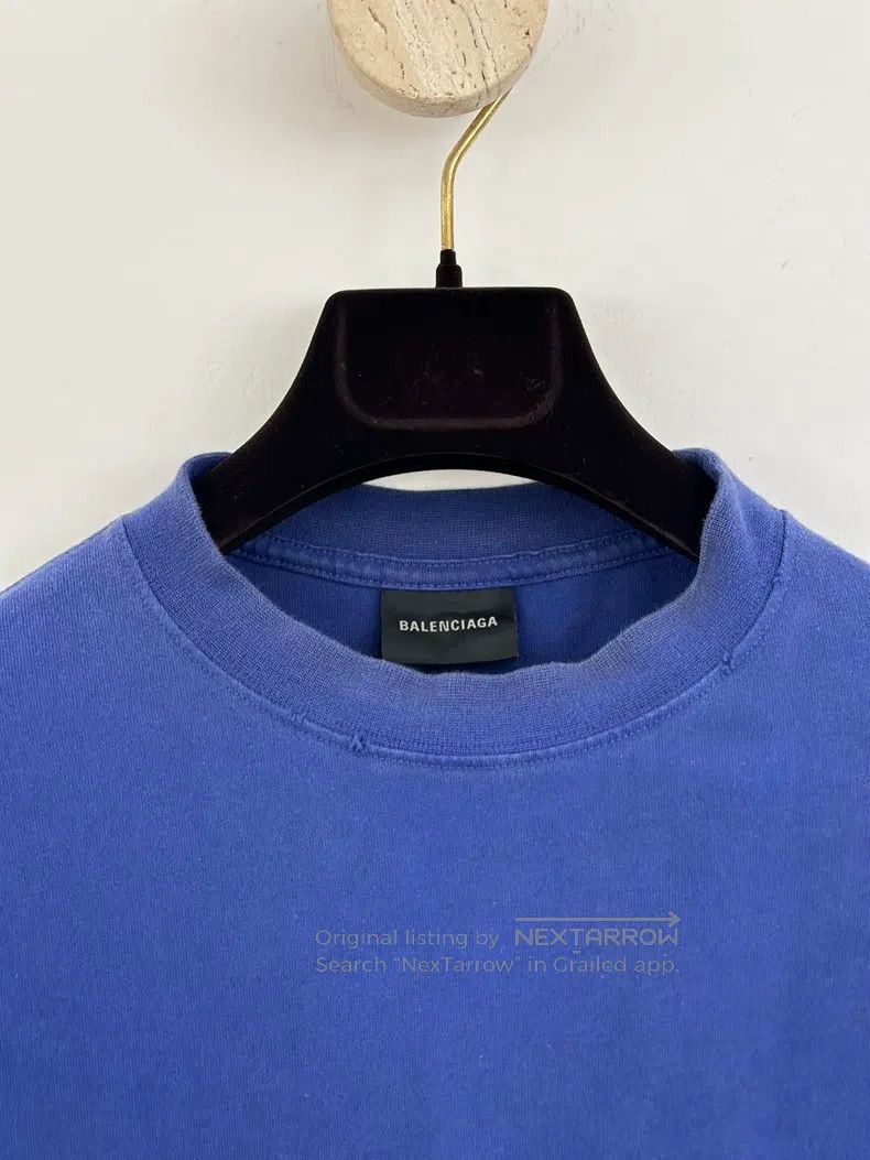 Balenciaga Balenciaga Blue wave Coca-Cola round neck short-sleeve Size US XS / EU 42 / 0 - 3 Thumbnail