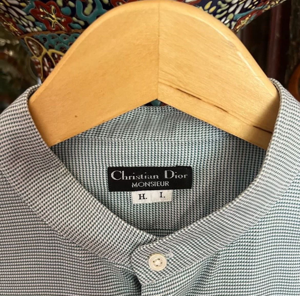 Christian Dior Monsieur Christian Dior Shanghai Collar Shirt Size US L / EU 52-54 / 3 - 4 Thumbnail