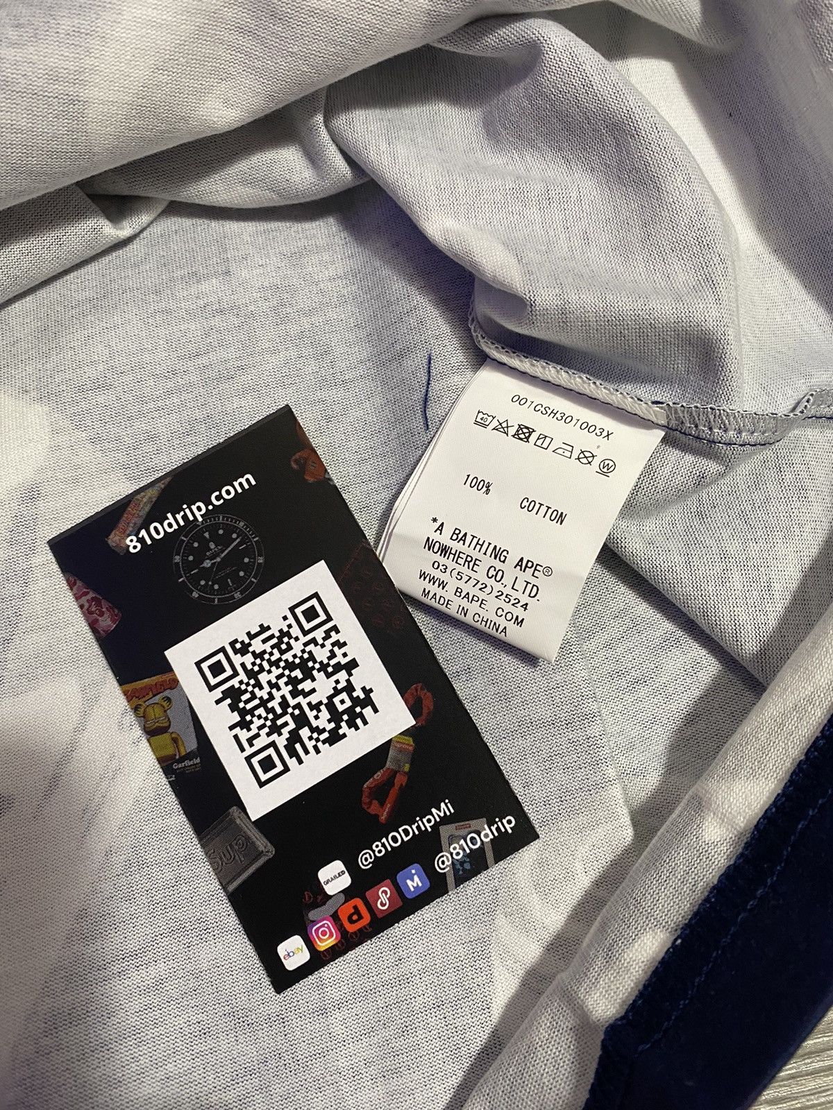 Bape Random Bapesta Tee Size US M / EU 48-50 / 2 - 7 Thumbnail