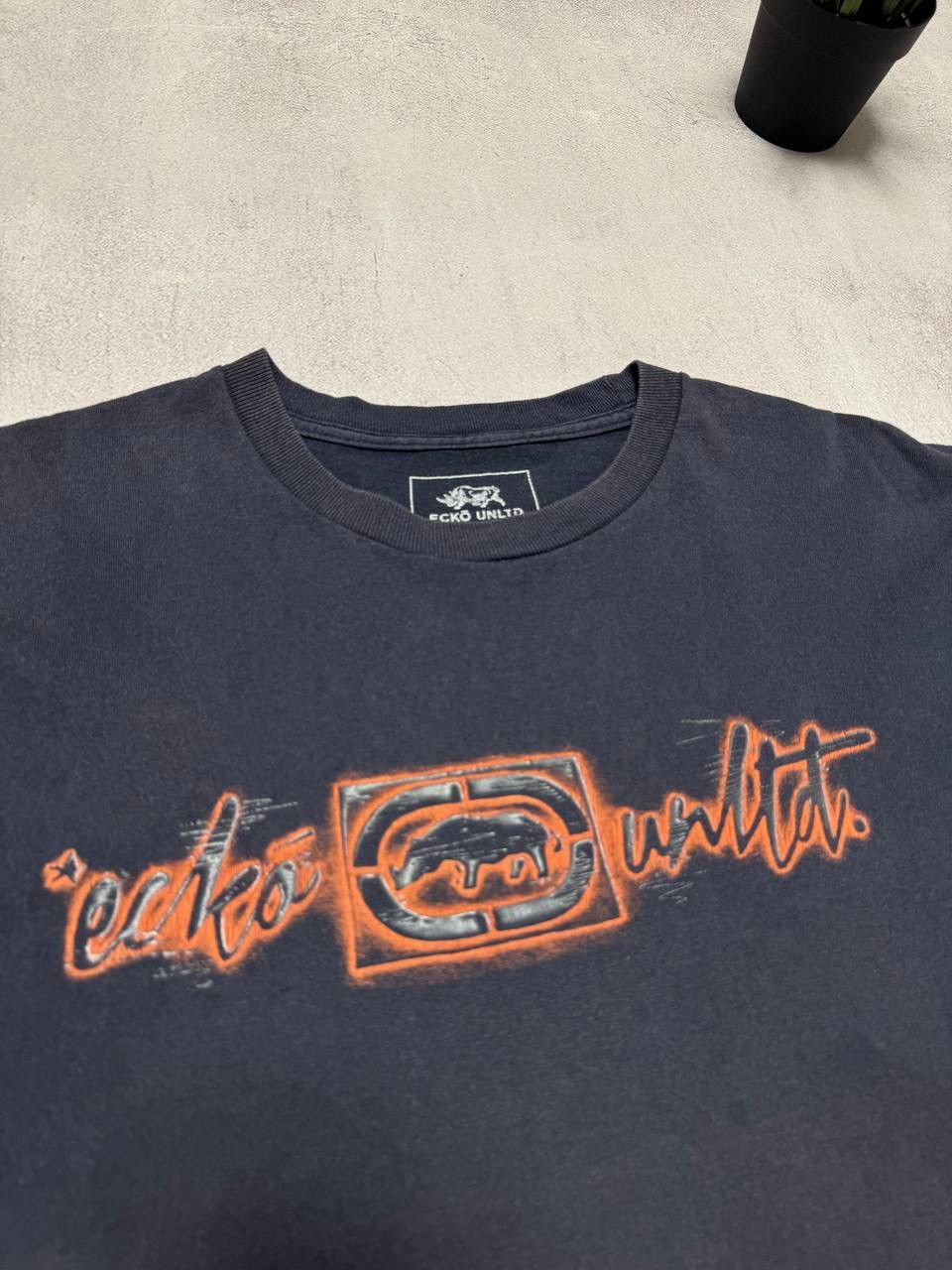 Ecko Unltd. × Vintage Vintage Ecko Unltd T Shirt Tee Big Logo Baggy Y2K 90s Size US XL / EU 56 / 4 - 3 Thumbnail