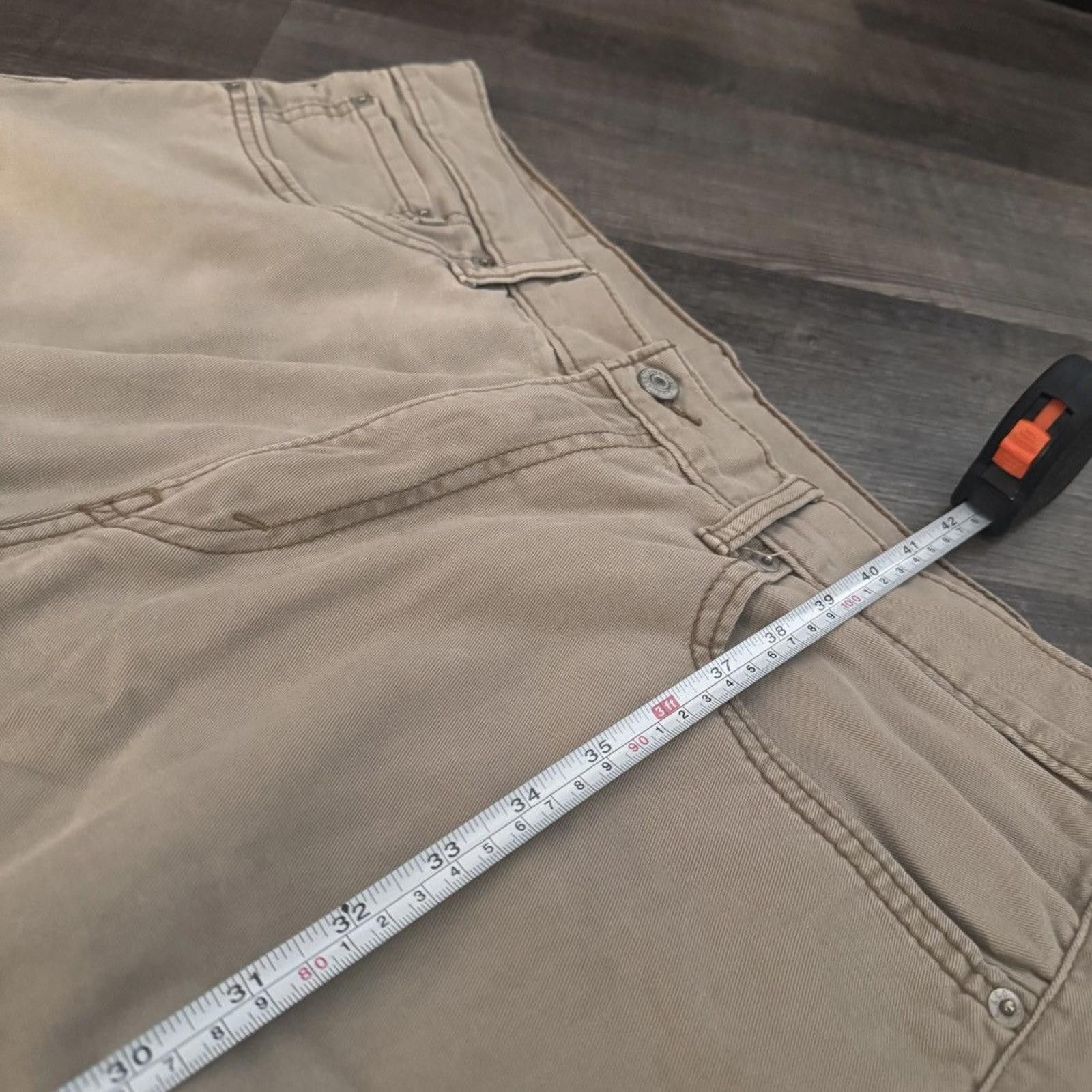 Levi's LEVIS • 508™ Regular Taper Original “Beige” (36x34) Size US 36 / EU 52 - 6 Thumbnail