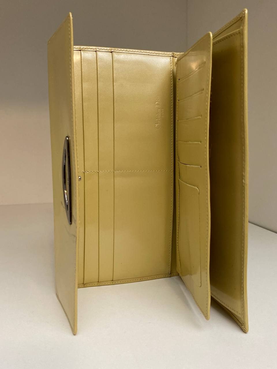 Dior Dior Logo CD Leather Big Wallet Vintage Y2K Size ONE SIZE - 5 Thumbnail