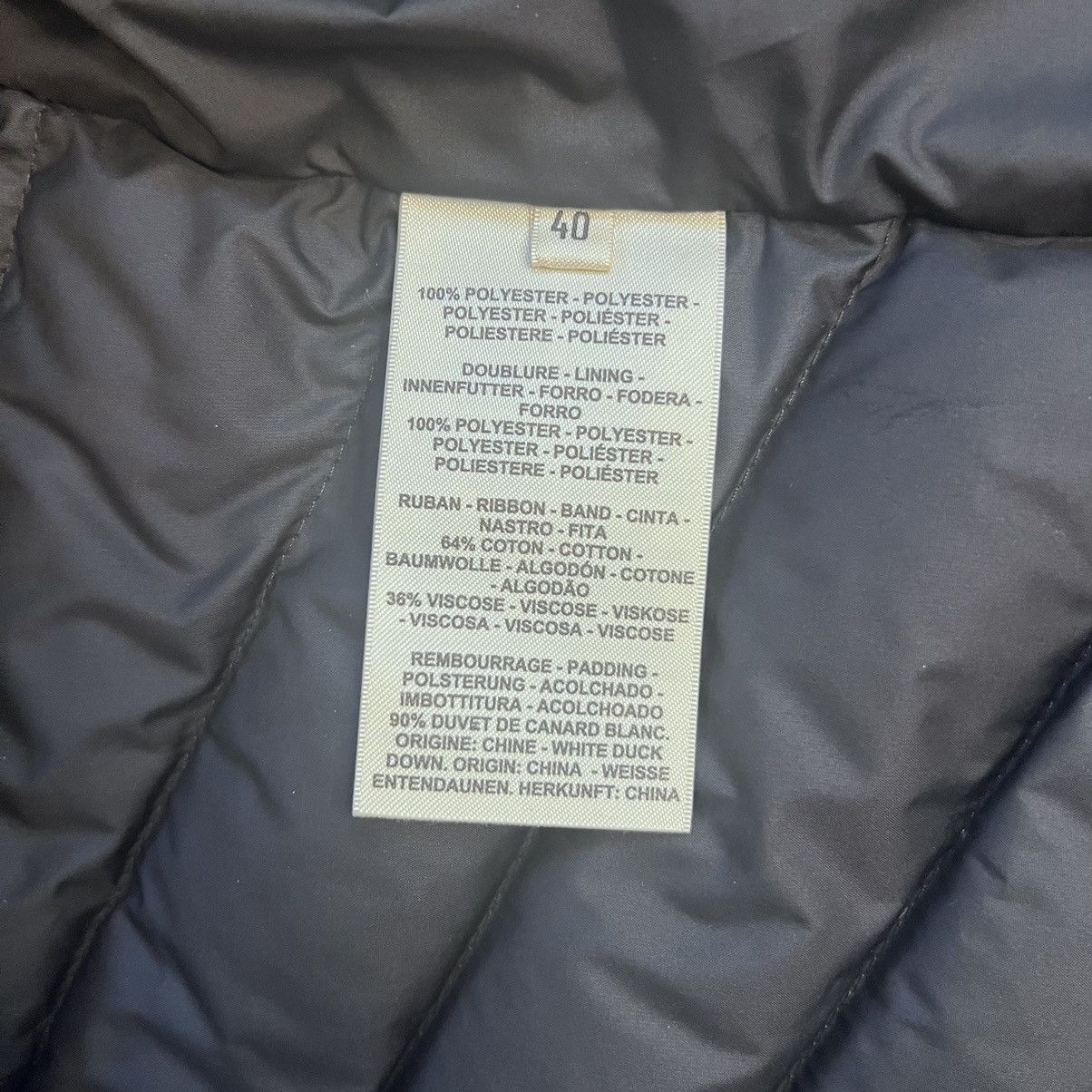 Hermes [MINT] Hermes Womens Black Puffer Down Jacket size 40 IT Size S / US 4 / IT 40 - 7 Thumbnail