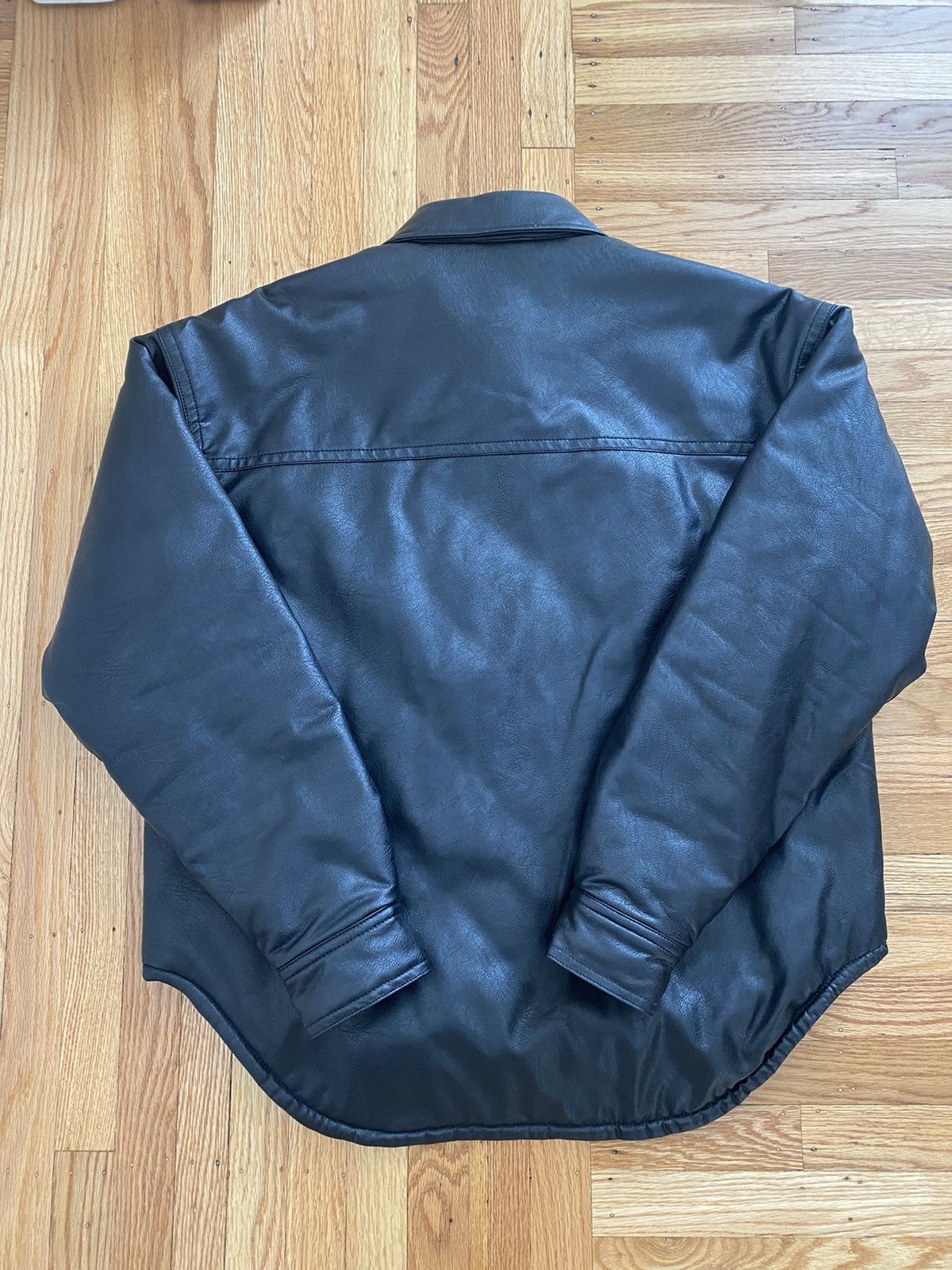 Standard Cloth × Urban Outfitters Standard Cloth Urban Outfitters Leather Overshirt Jacket Size US L / EU 52-54 / 3 - 7 Thumbnail