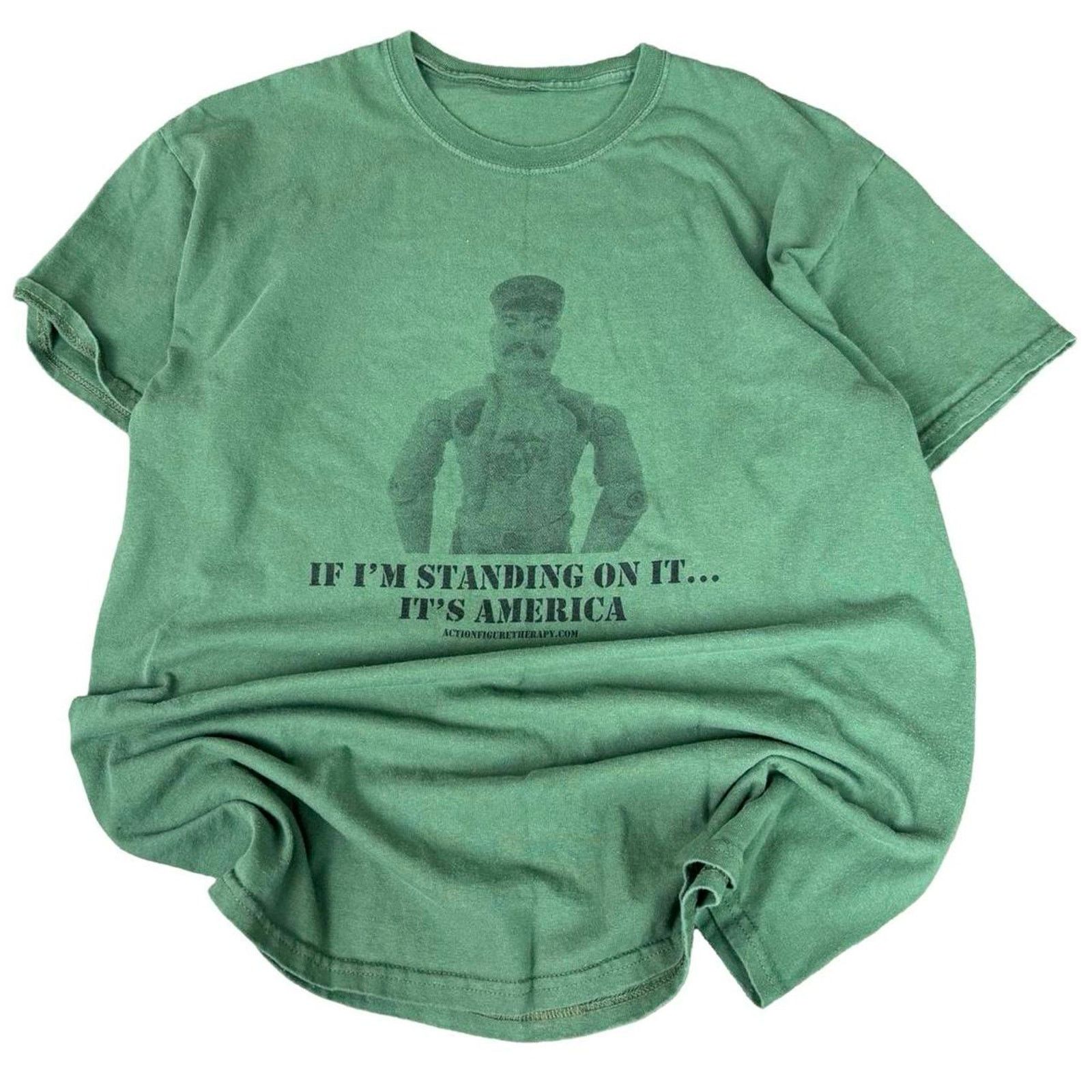 Vintage 90s Military War T-shirt Size US L / EU 52-54 / 3 - 3 Thumbnail